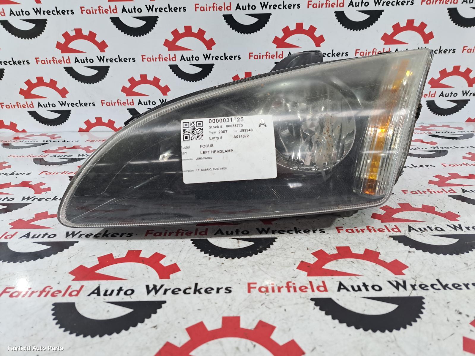 2007 Ford Focus Left Headlamp