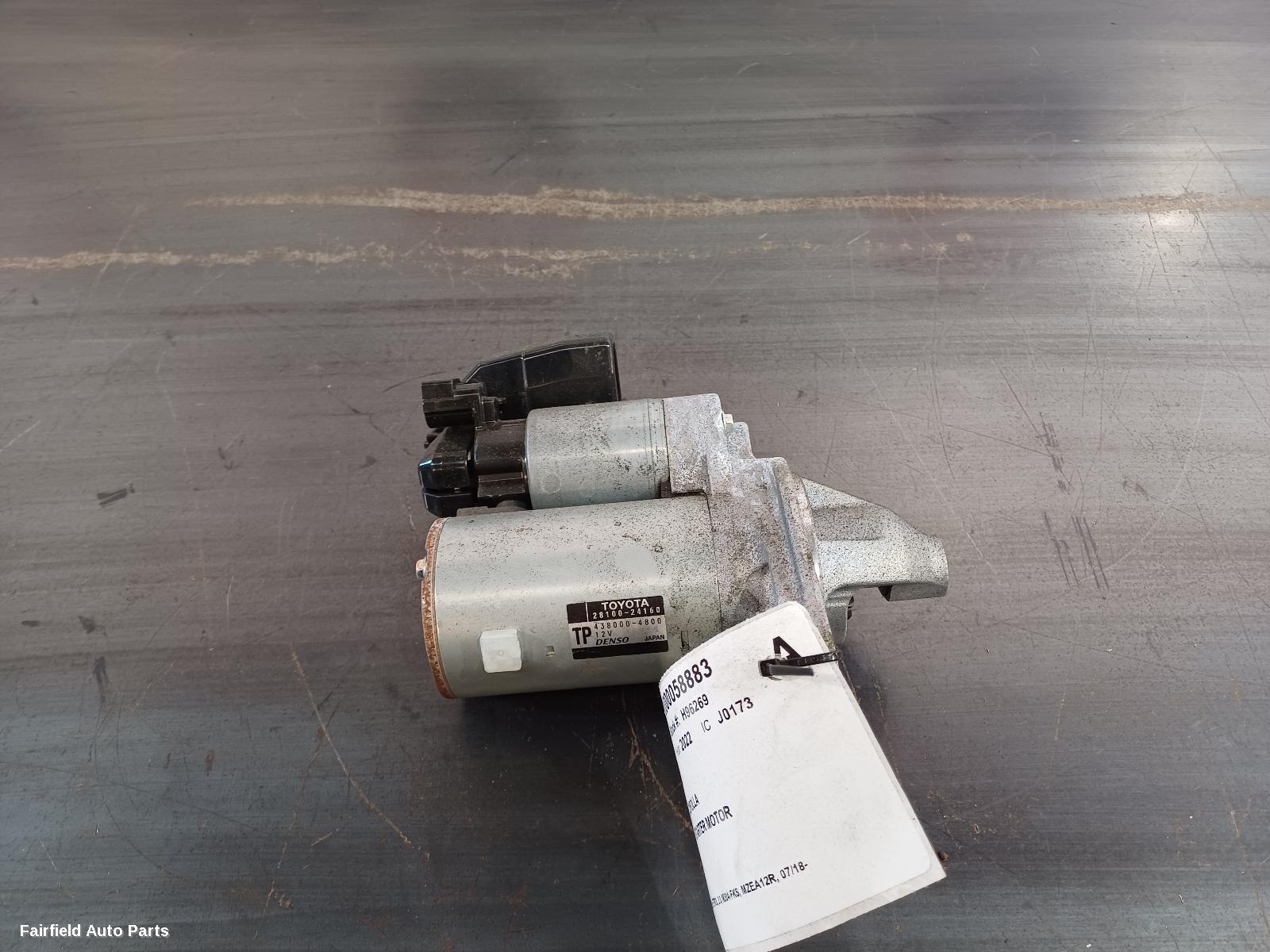 2018-2026 Toyota Corolla Starter