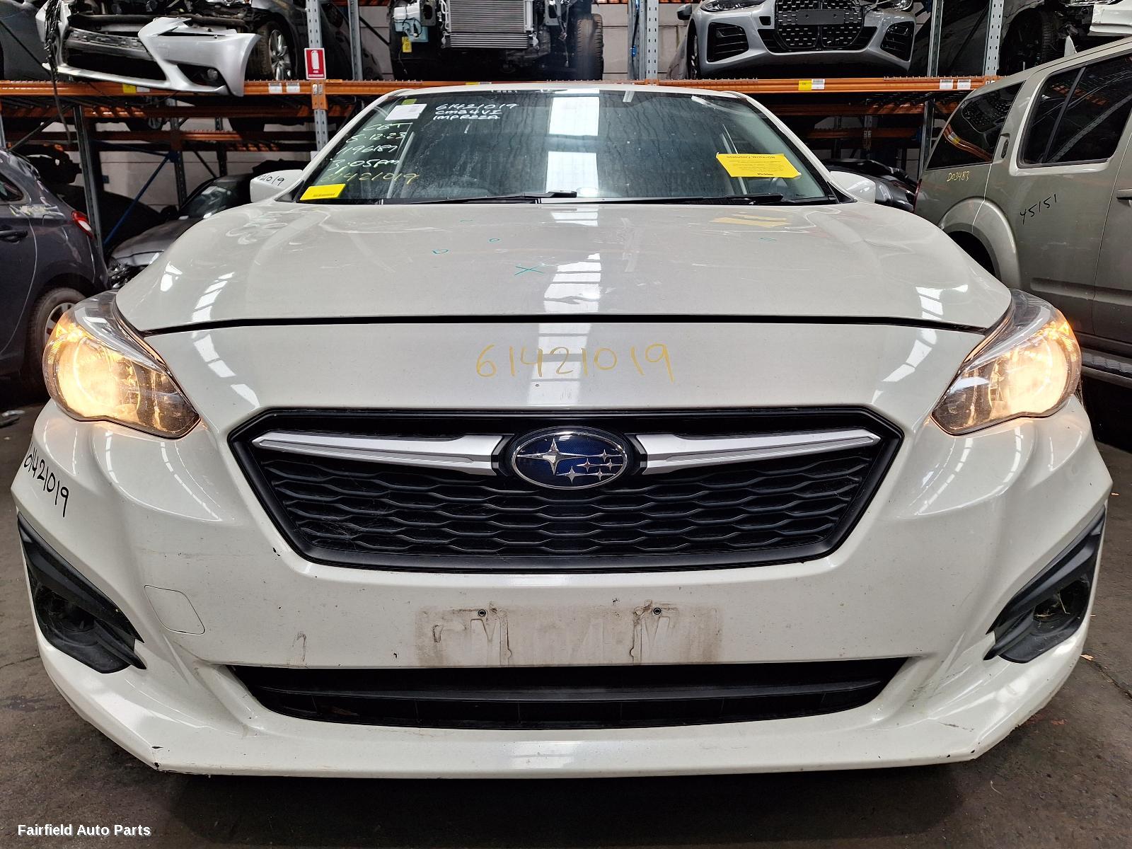 2017 Subaru Impreza Left Front Window Reg Motor