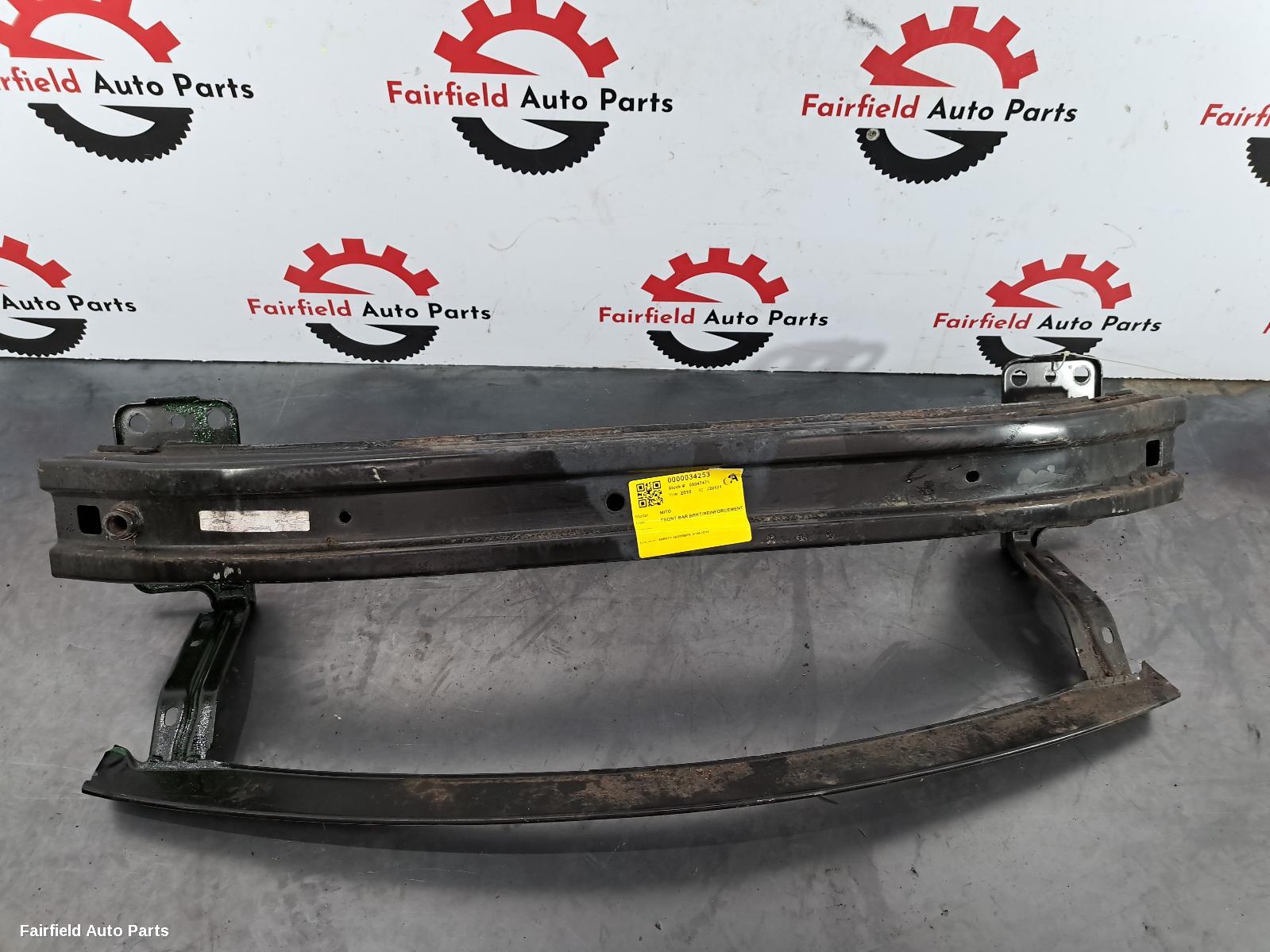 2009-2016 Alfa Romeo Mito F Bar Reinforc Brack