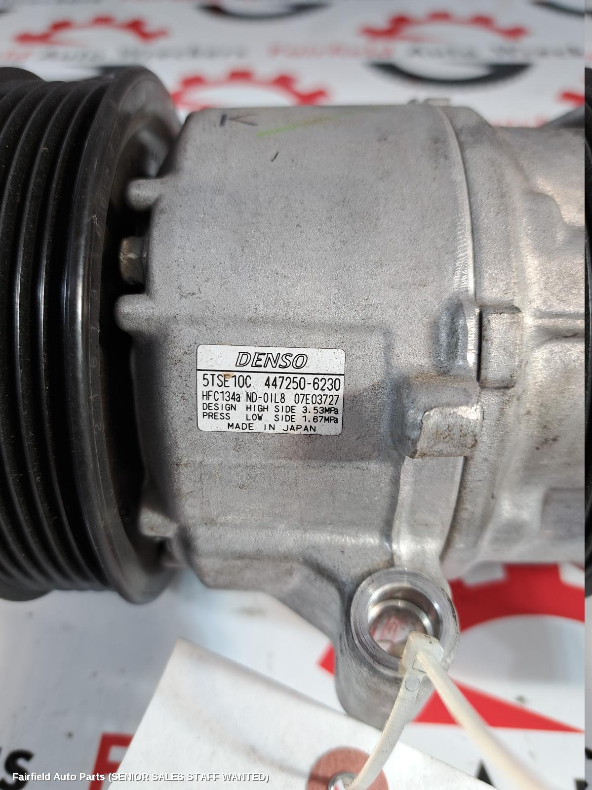 2021 Toyota Yaris Cross A C Compressor