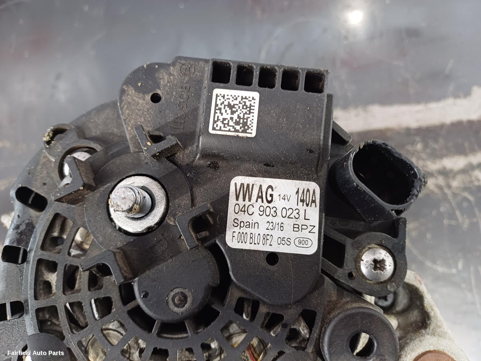 2015-2018 Audi A1 Alternator