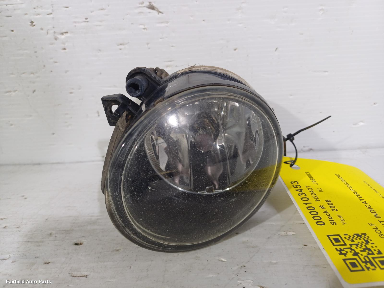 2008 Volkswagen Golf Right Indicator Fog Side