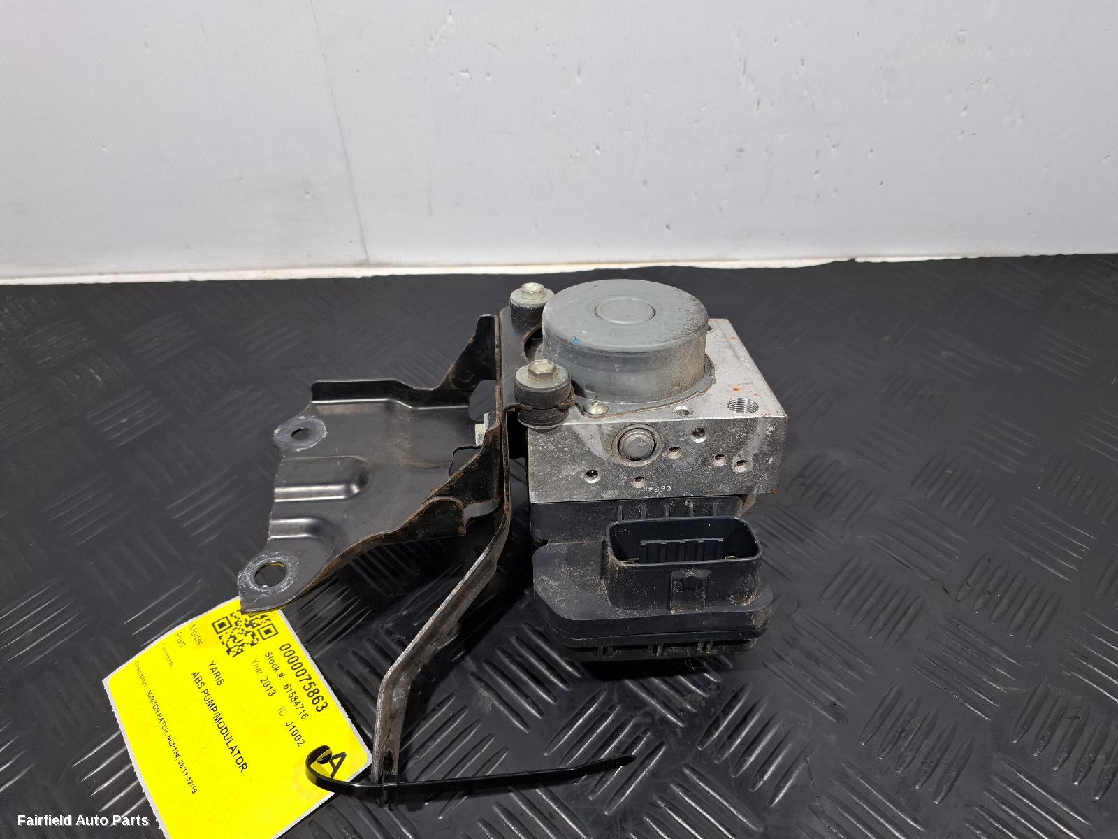 2011-2019 Toyota Yaris Abs Pump Modulator
