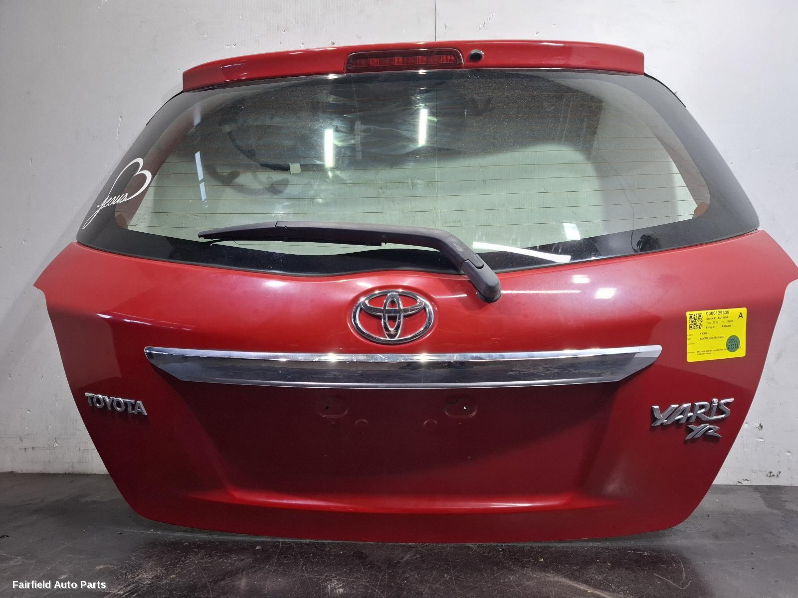 2011-2014 Toyota Yaris Bootlid Tailgate