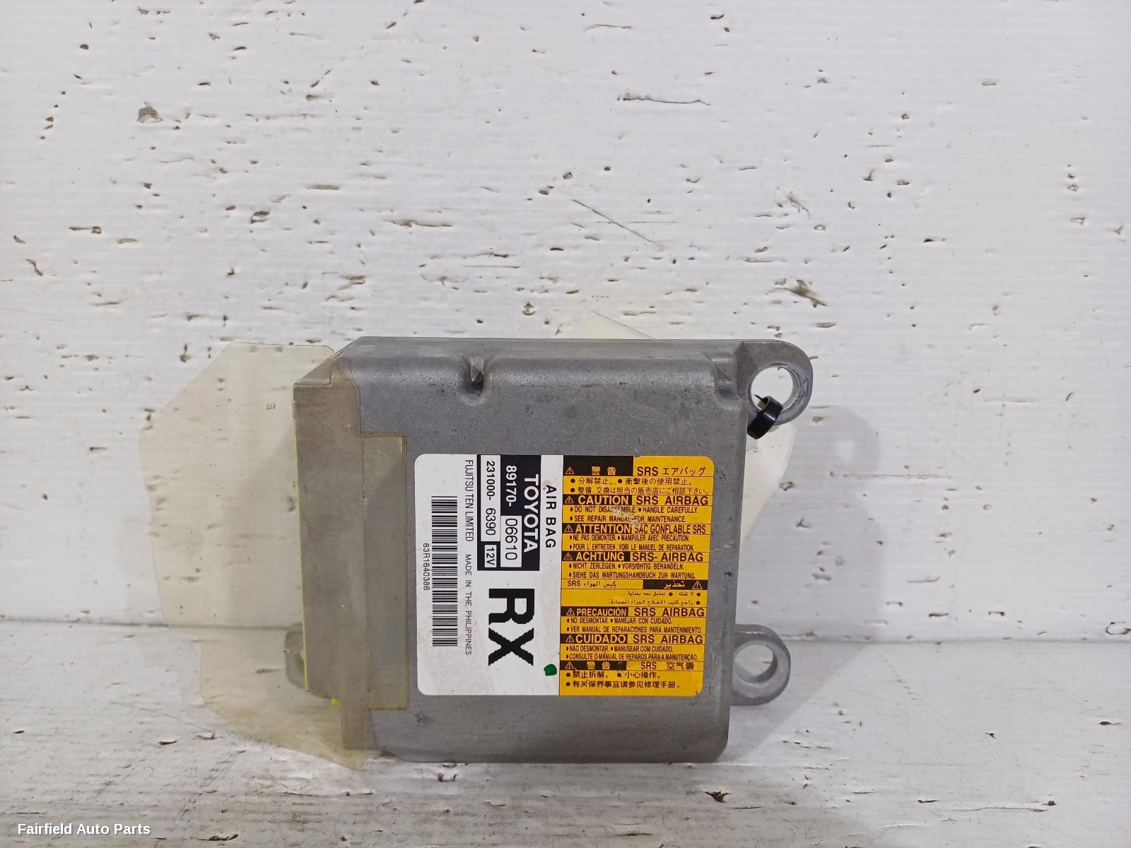 2012-2017 Toyota Aurion Airbag Module Sensor