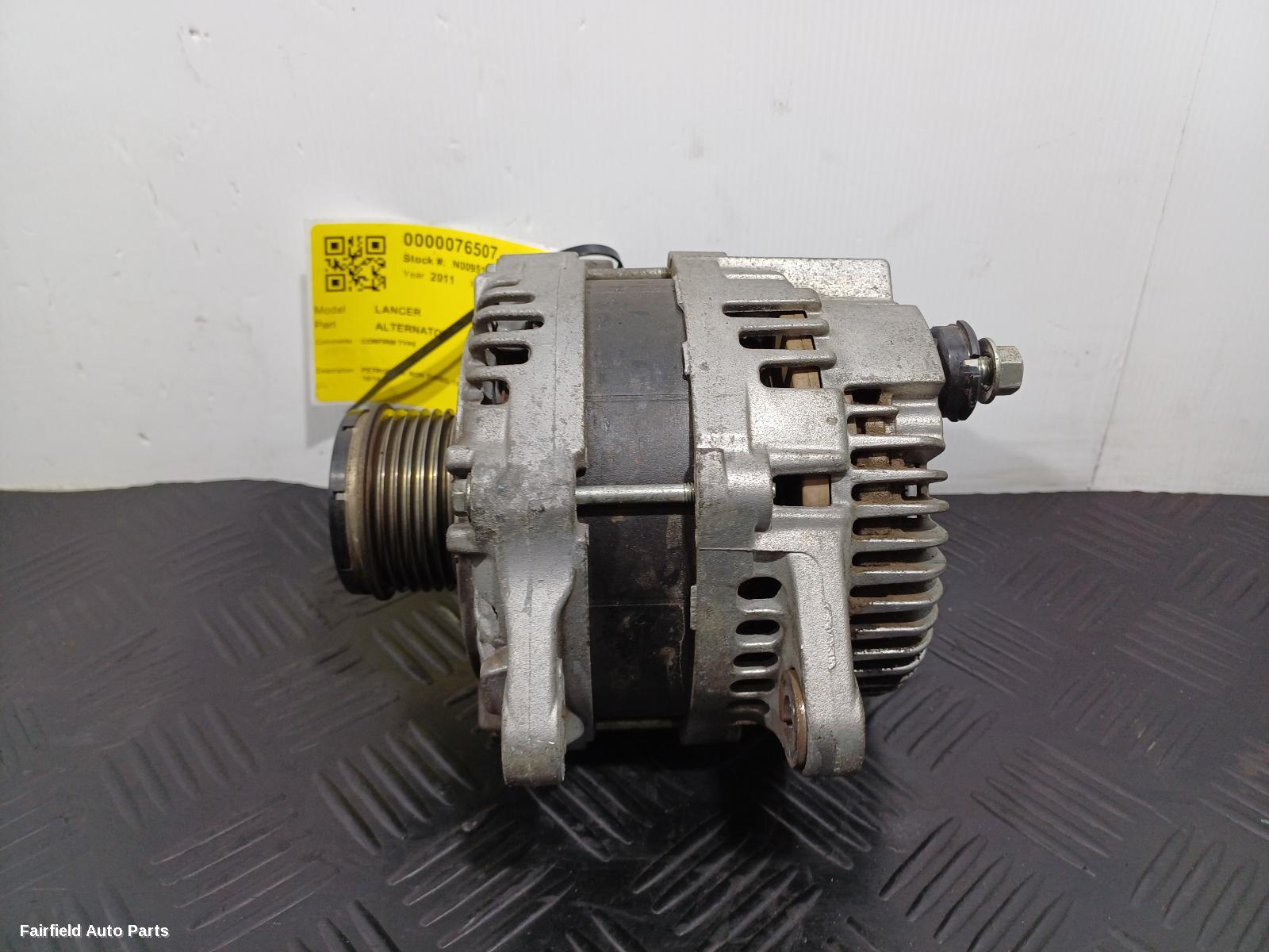 2007-2015 Mitsubishi Lancer Alternator