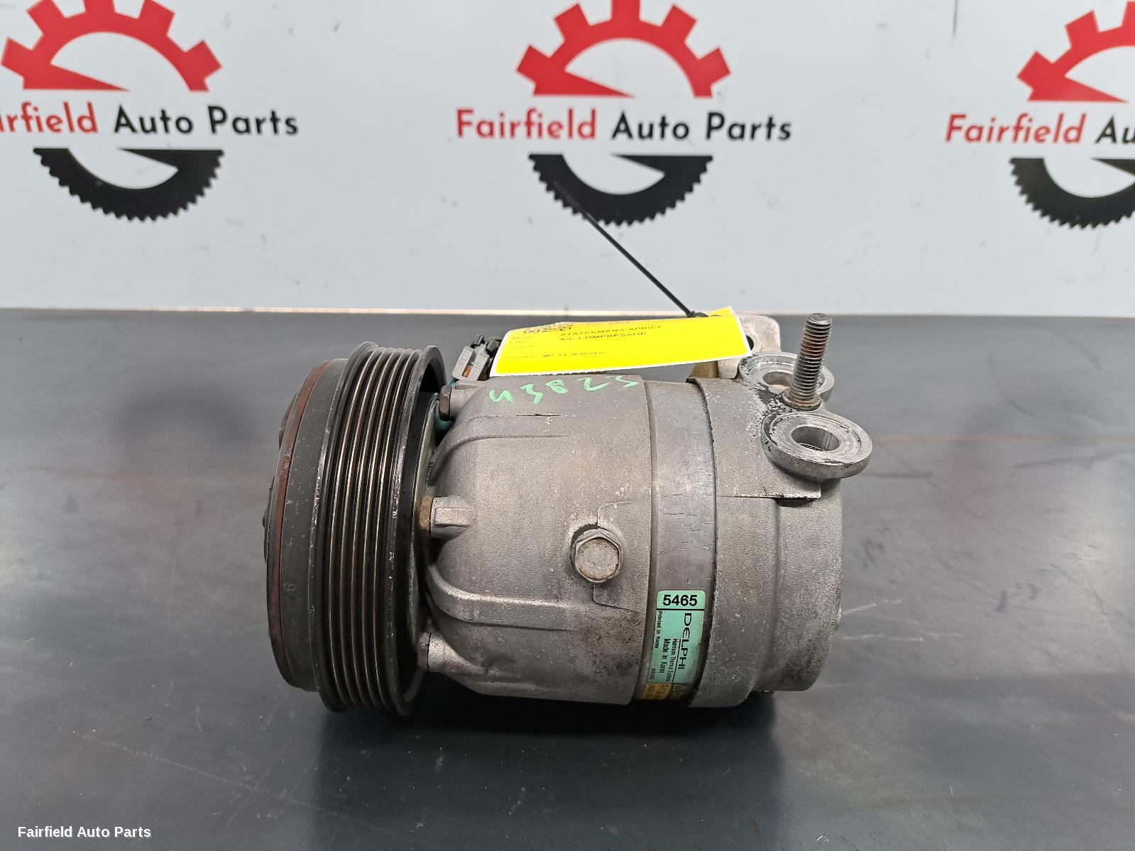 2003 Holden Statesman/caprice A C Compressor