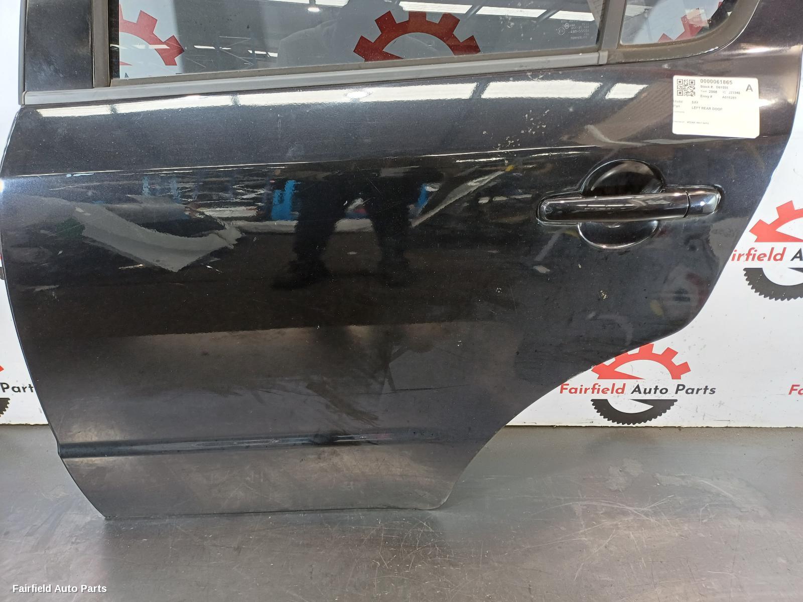 2007-2012 Suzuki Sx4 Left Rear Door Sliding