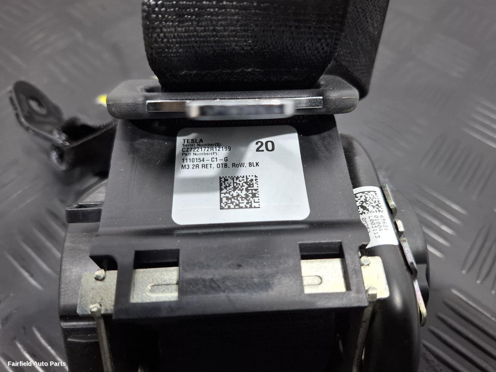2019-2024 Tesla Model 3 Seatbelt Stalk