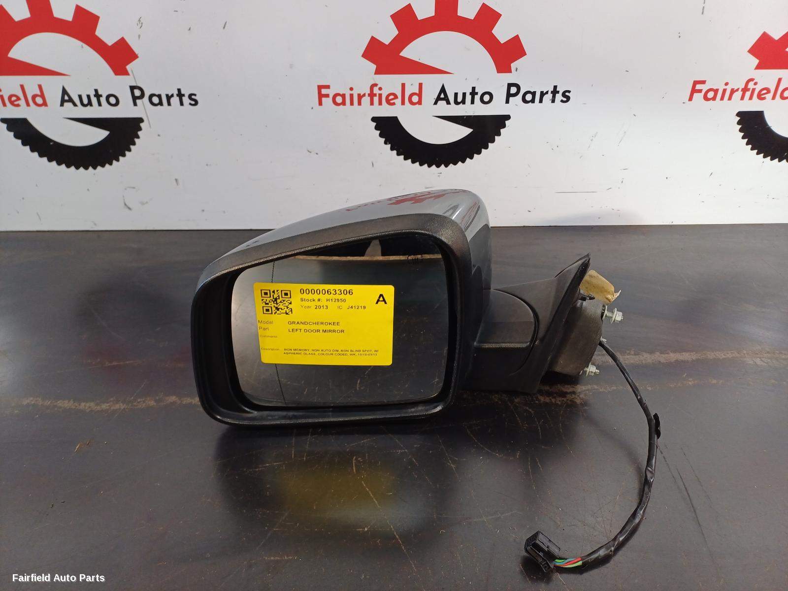 2010-2013 Jeep Grandcherokee Left Door Mirror