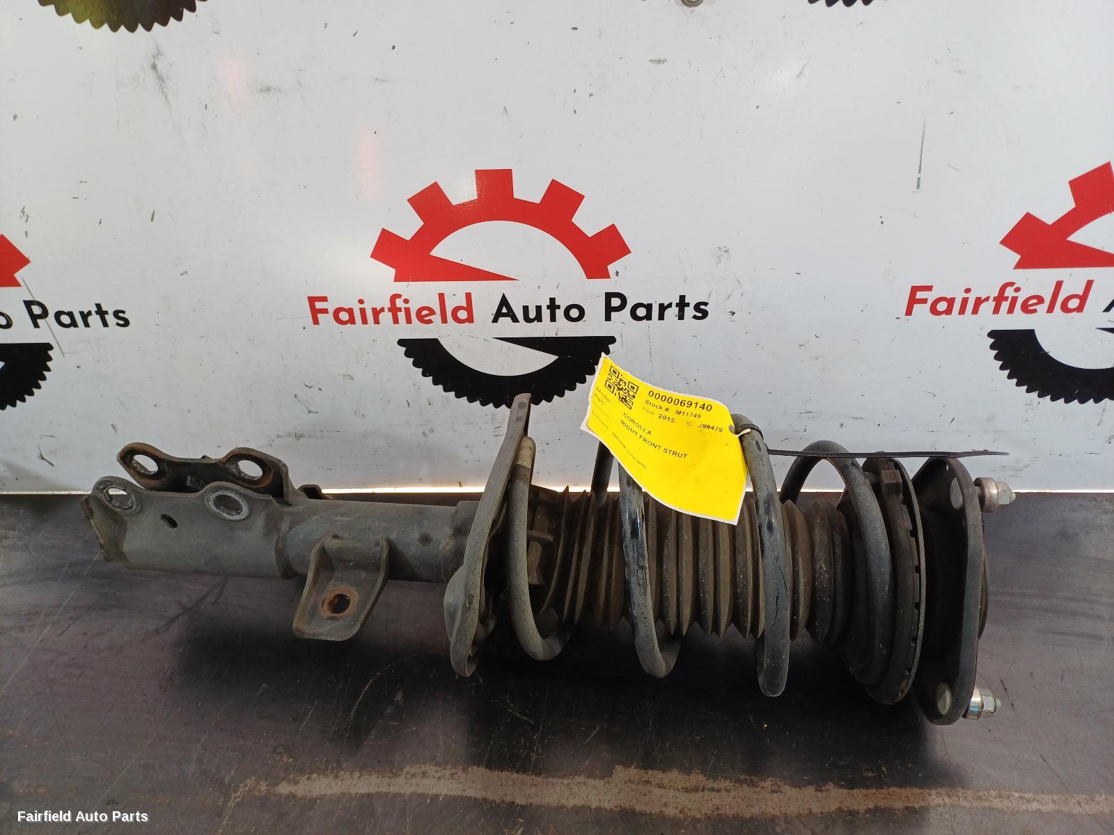 2015-2018 Toyota Corolla Right Front Strut
