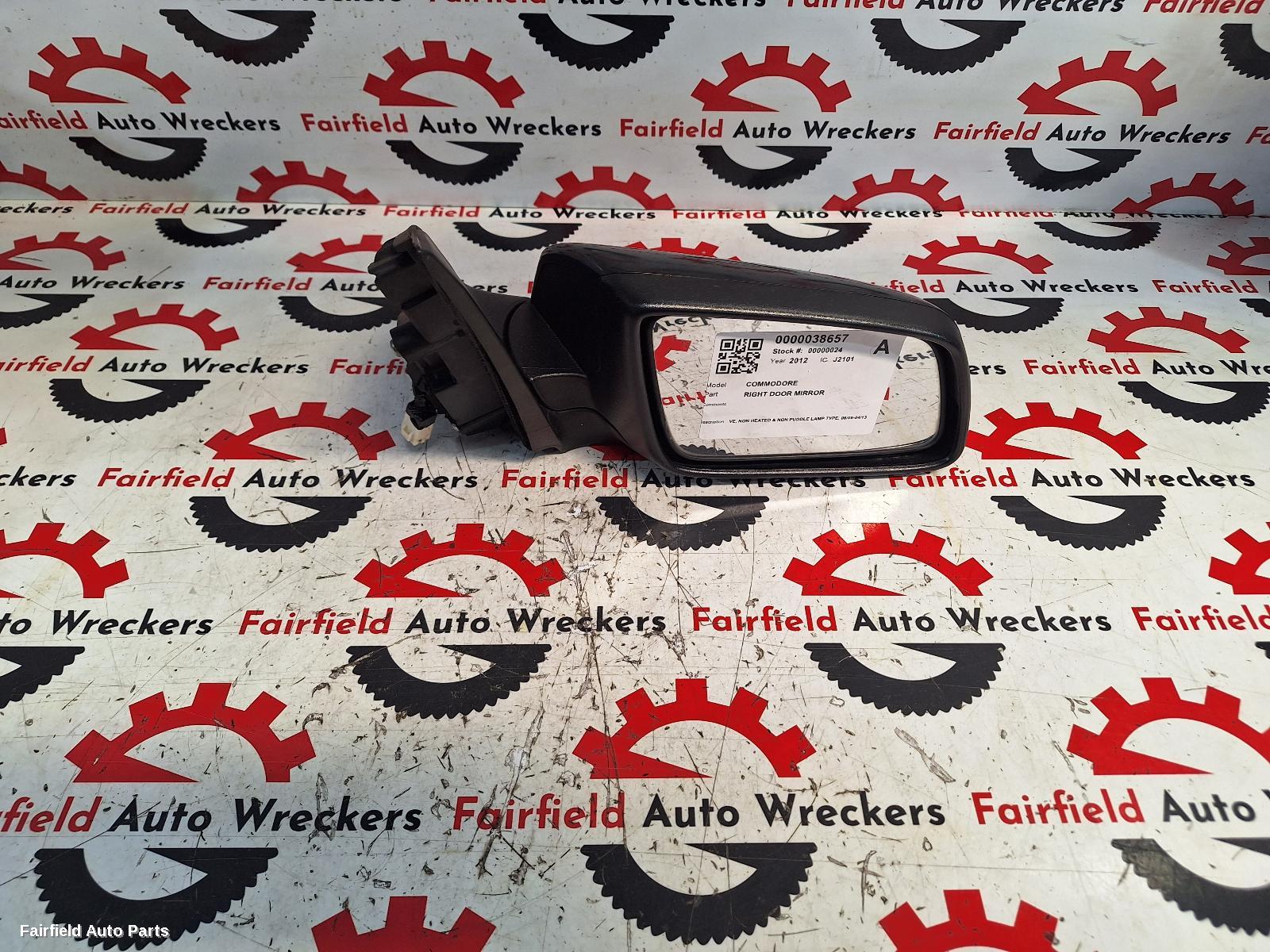 2012 Holden Commodore Right Door Mirror