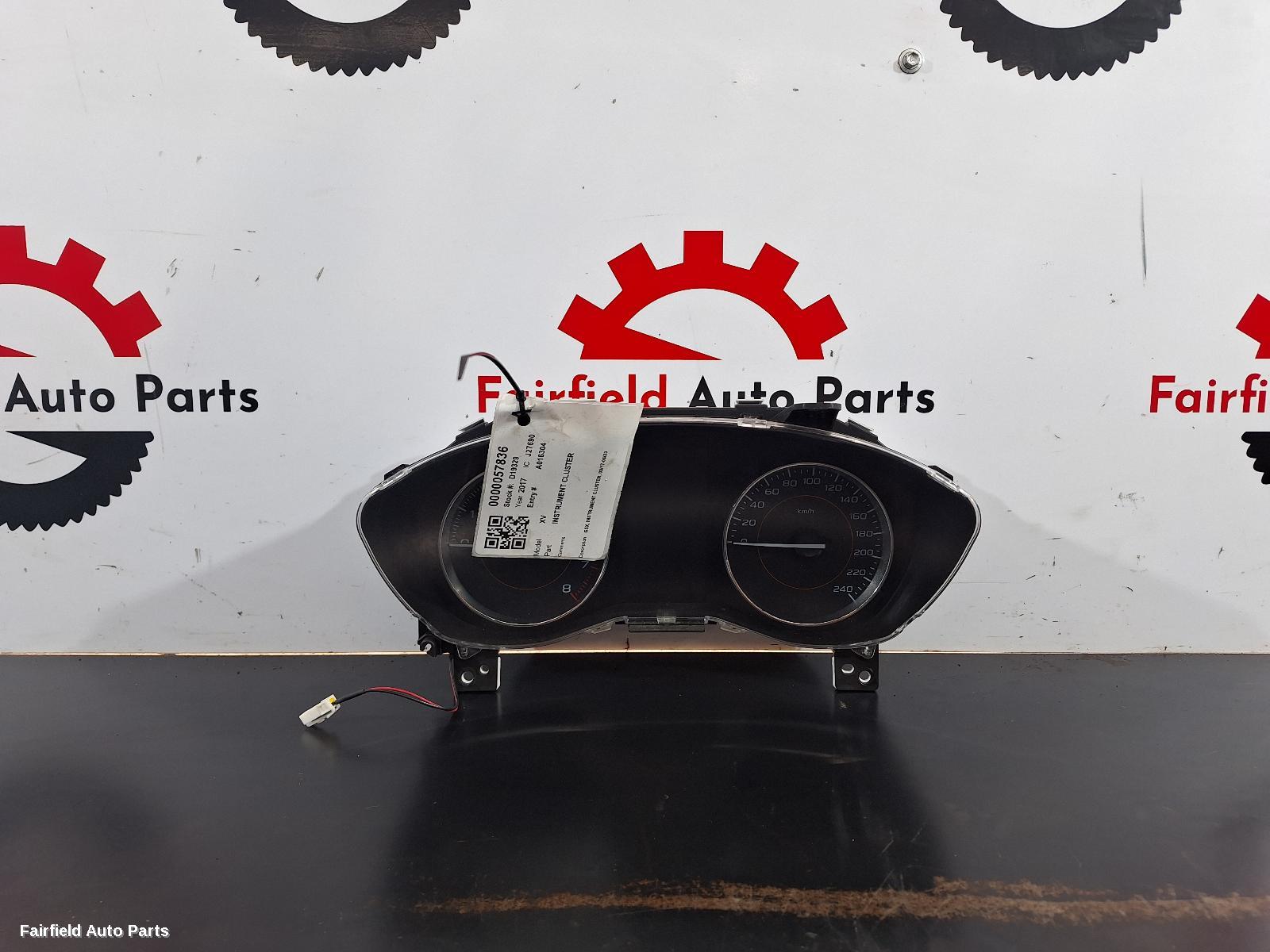 2017-2023 Subaru Xv Instrument Cluster