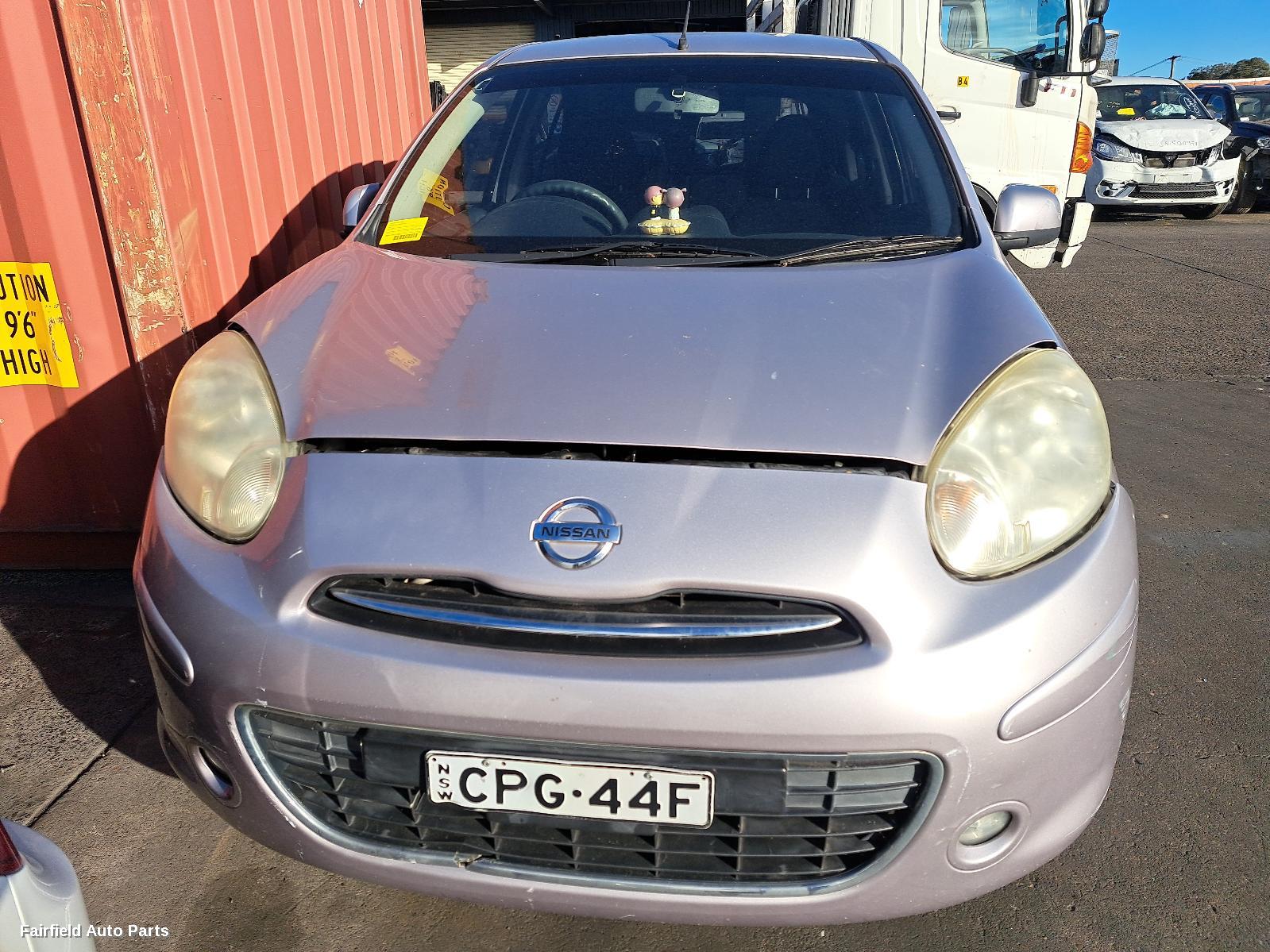 2012 Nissan Micra A C Condenser
