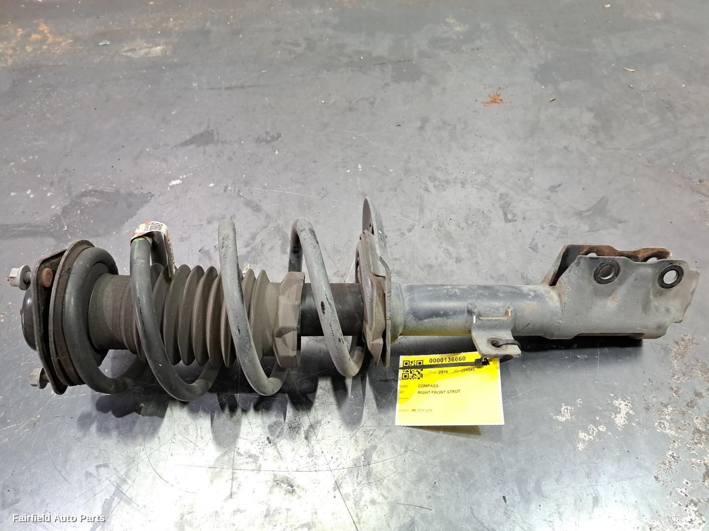 2011-2016 Jeep Compass Right Front Strut