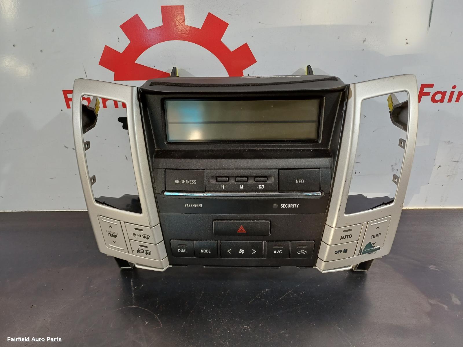 2003-2005 Lexus Rx Series Heater Ac Controls
