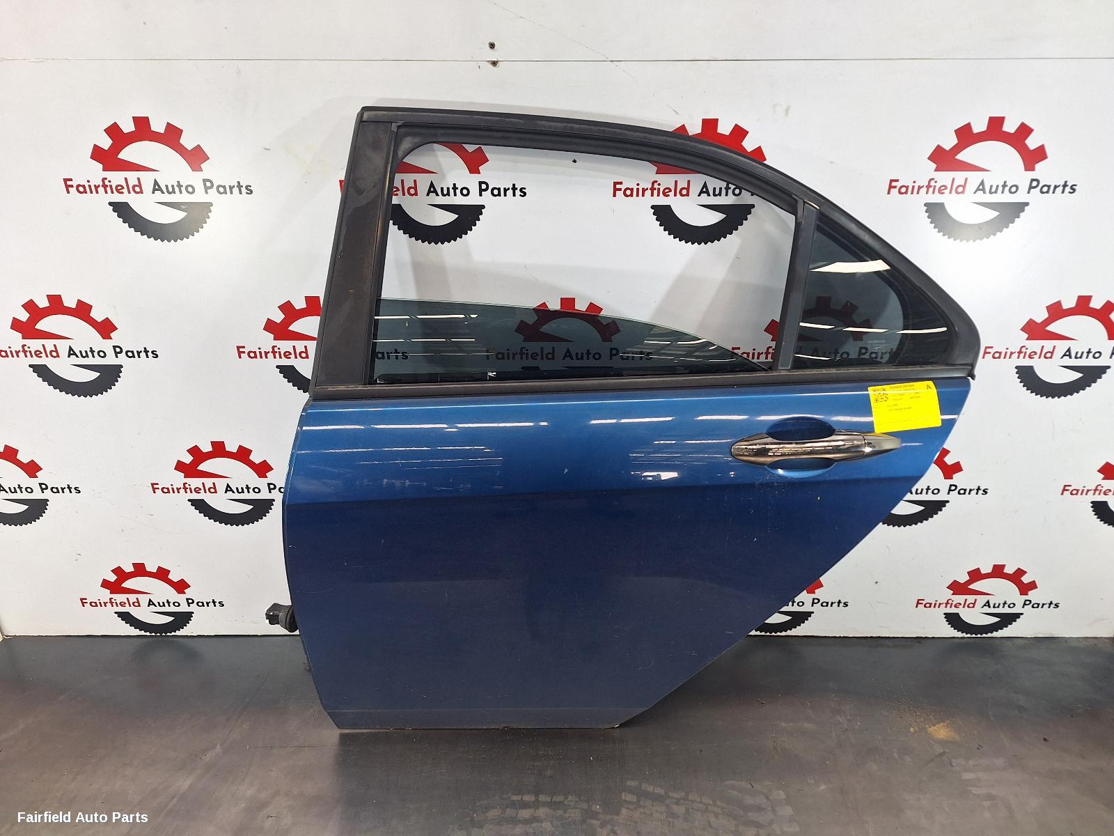 2007 Honda Accord Left Rear Door Sliding