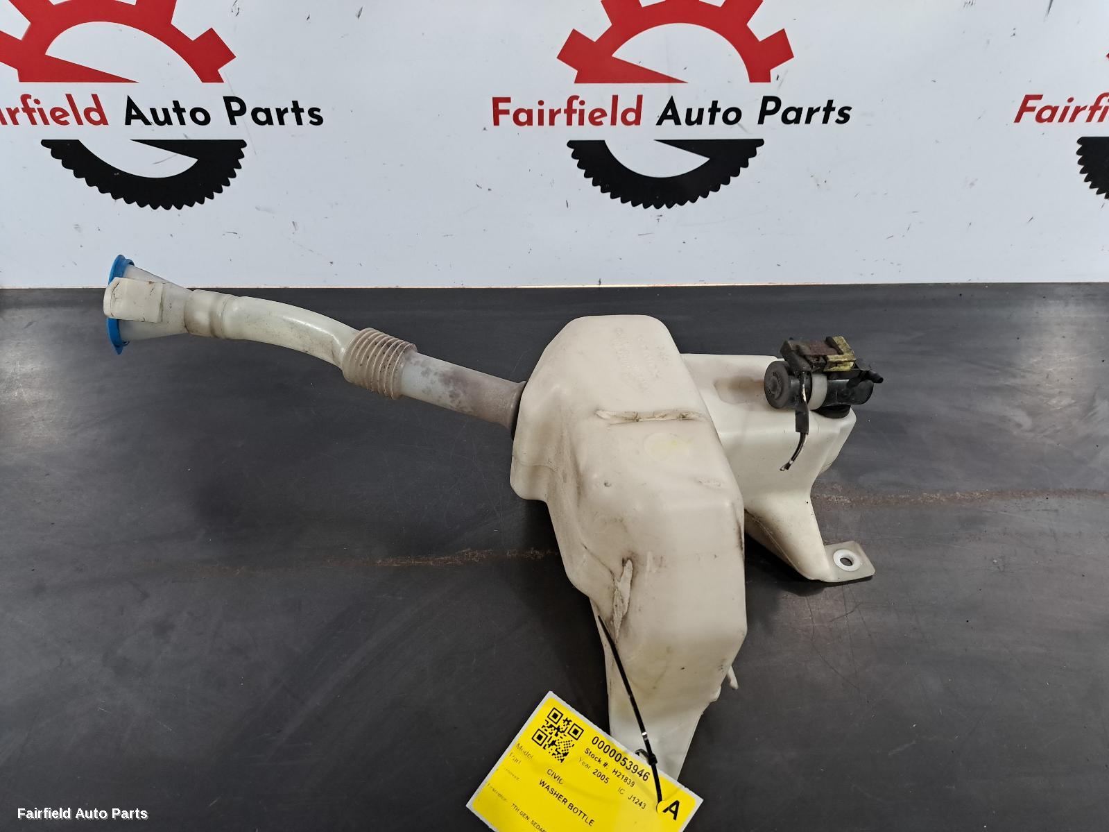 2005 Honda Civic Washer Bottle