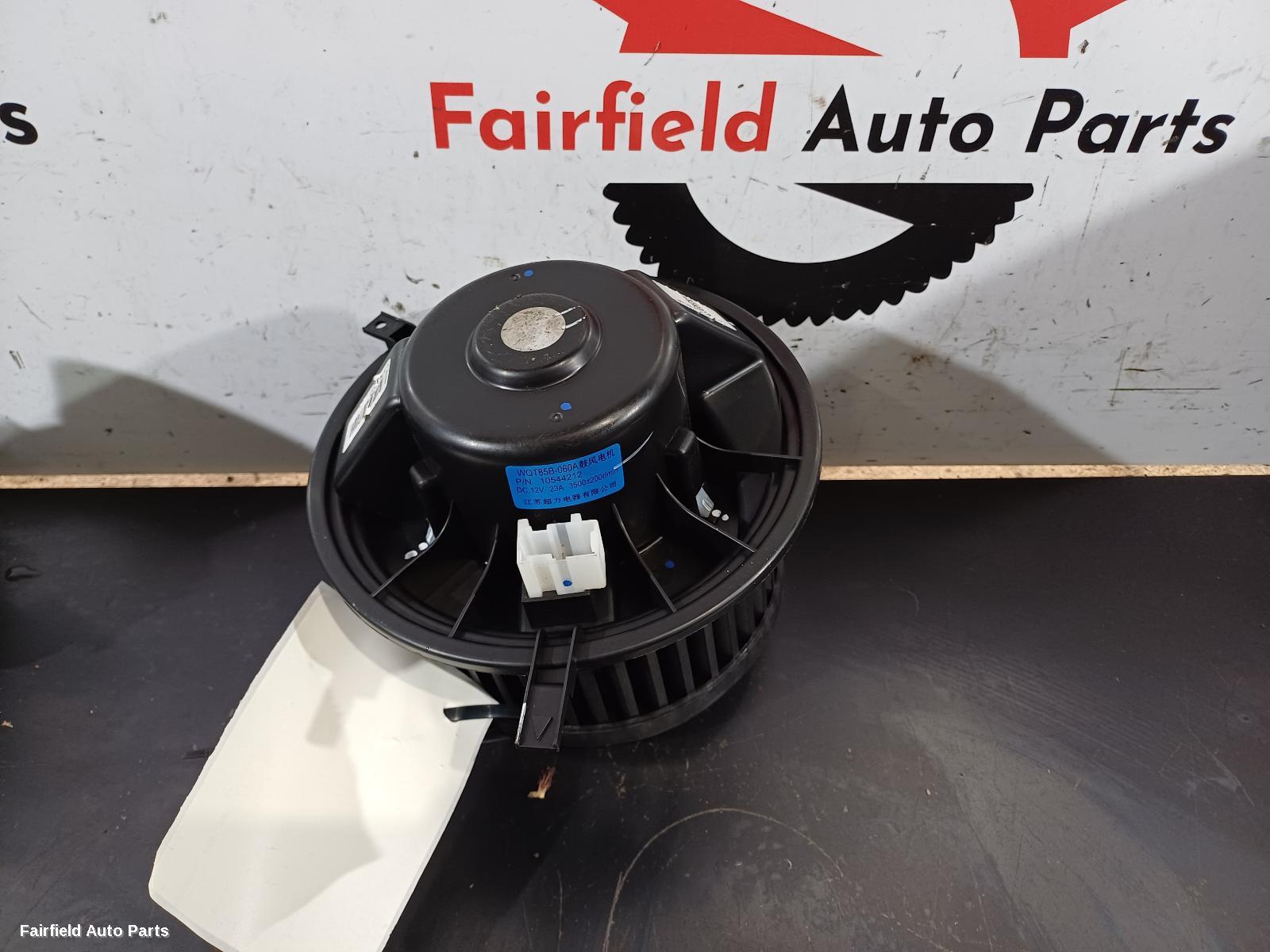 2017-2025 Mg Zs Heater Fan Motor