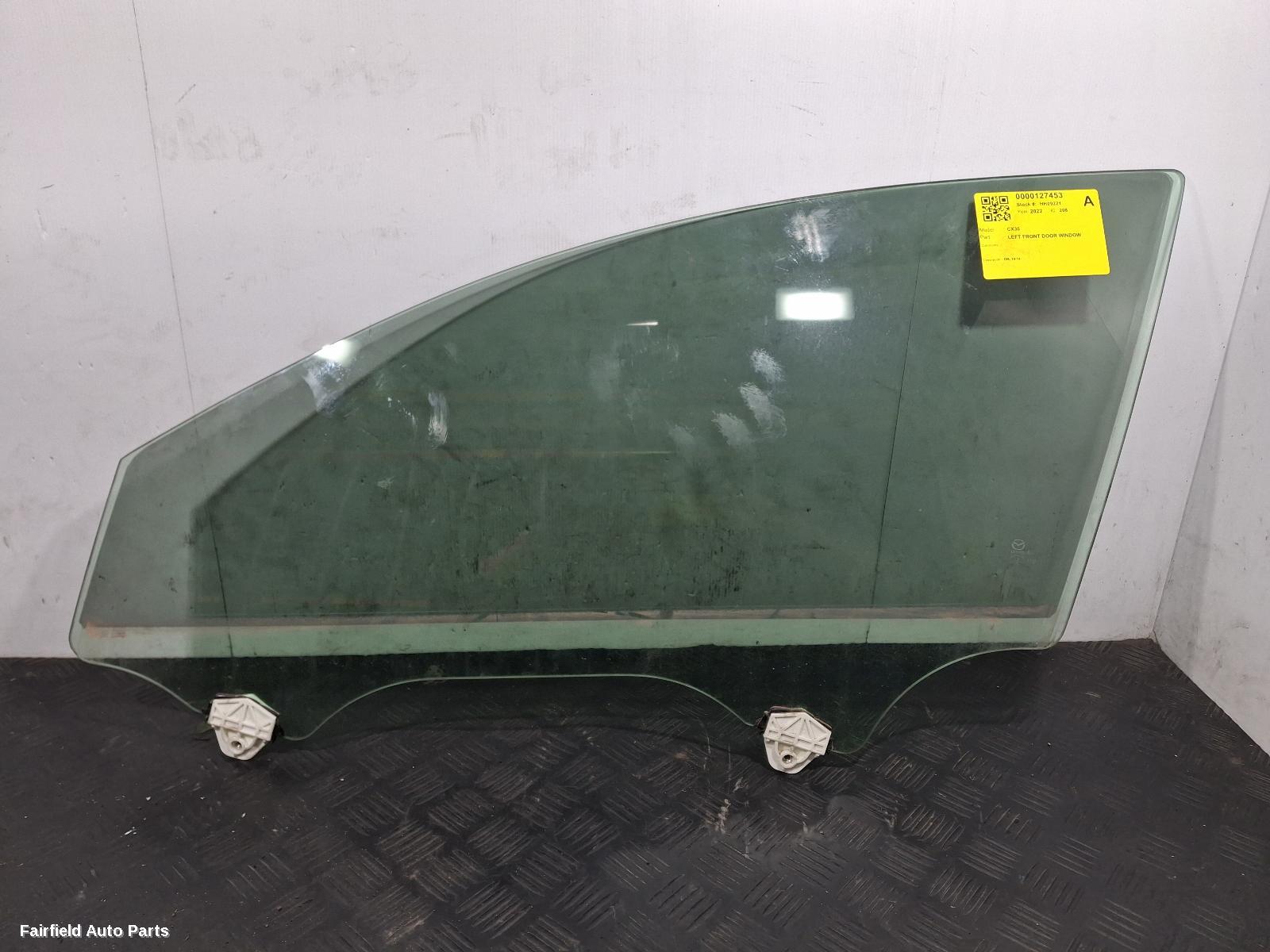 2019-2026 Mazda Cx30 Left Front Door Window