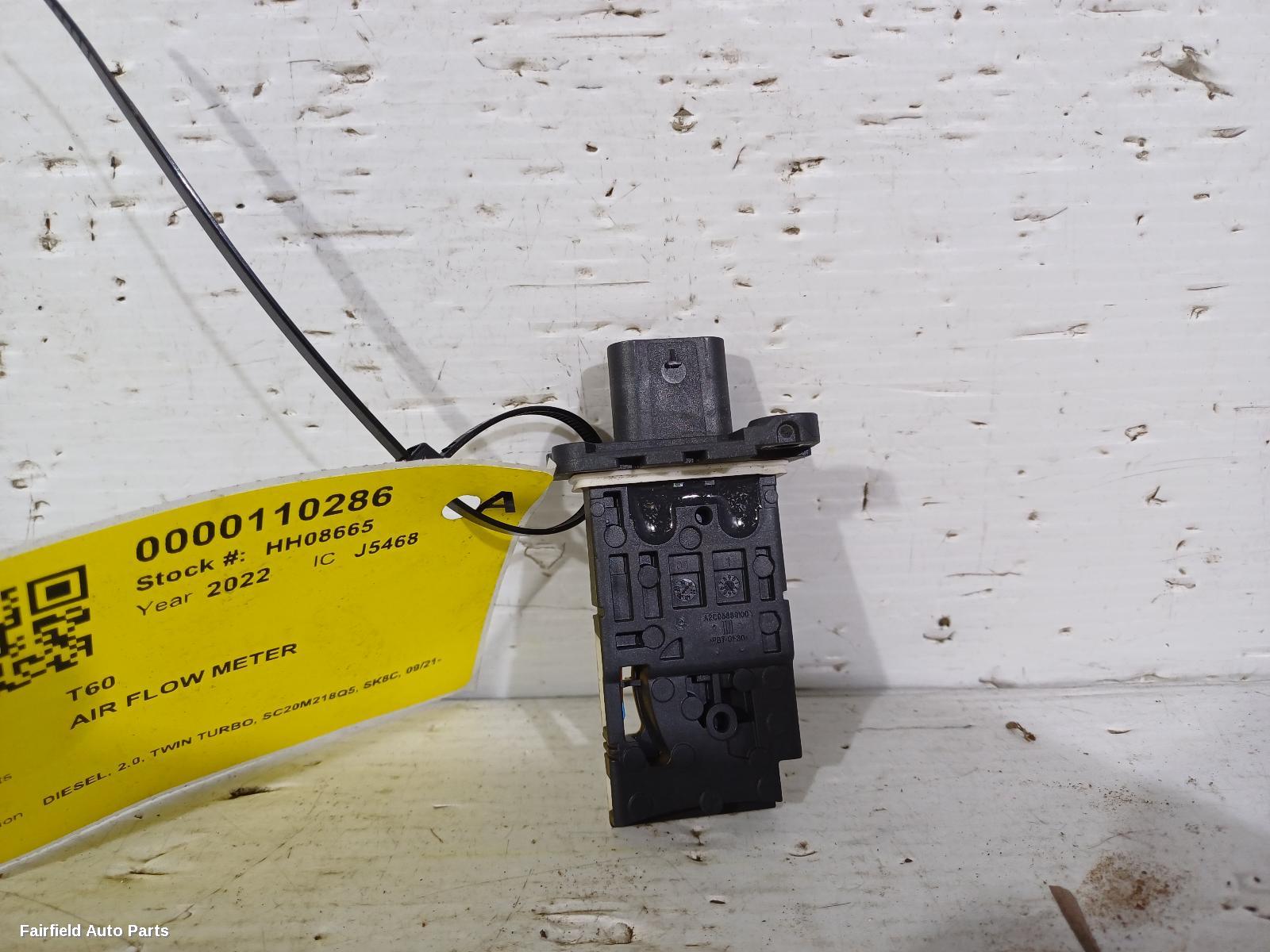 2021-2025 Ldv T60 Air Flow Meter