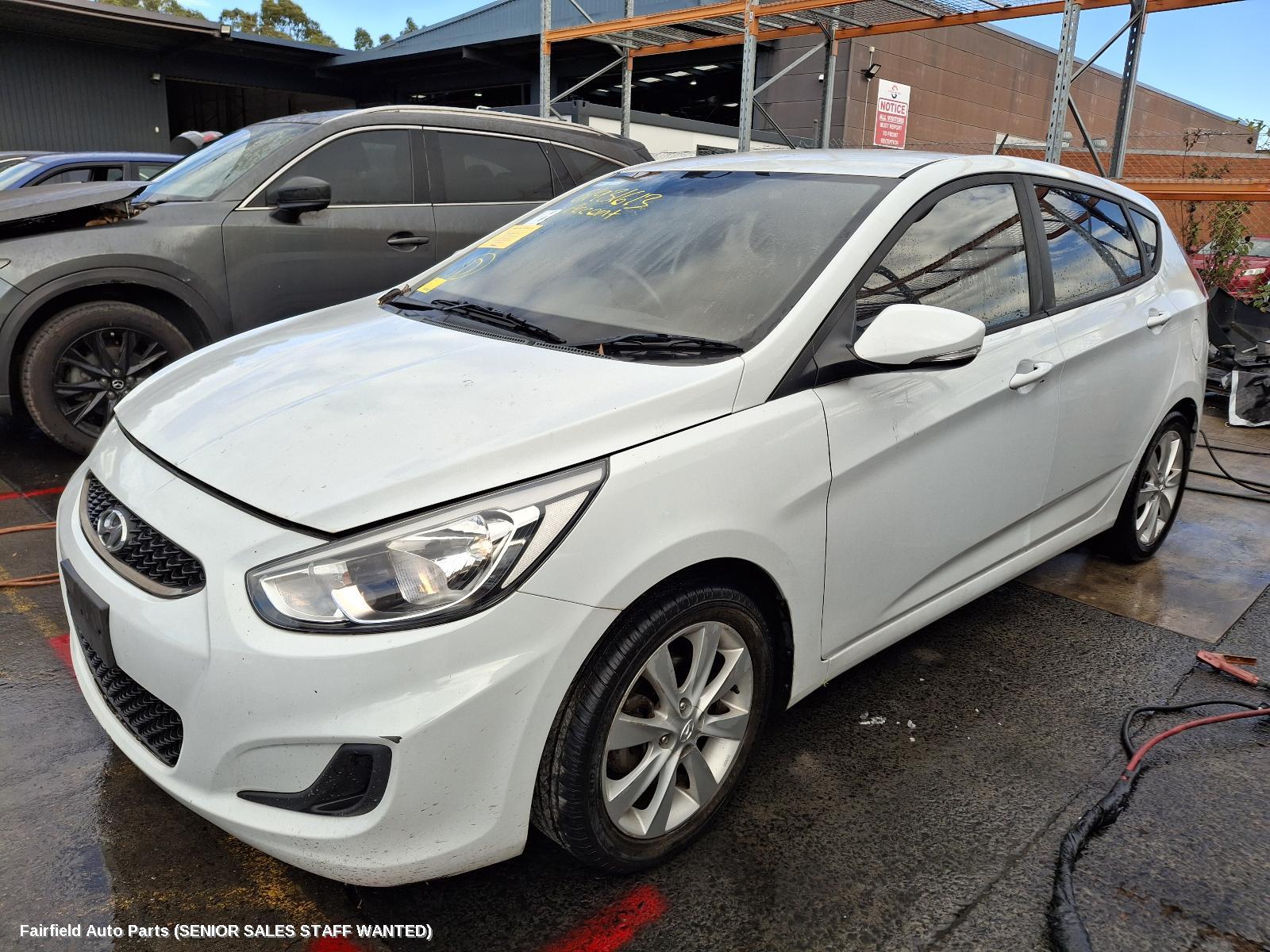 2018 Hyundai Accent Radiator Support