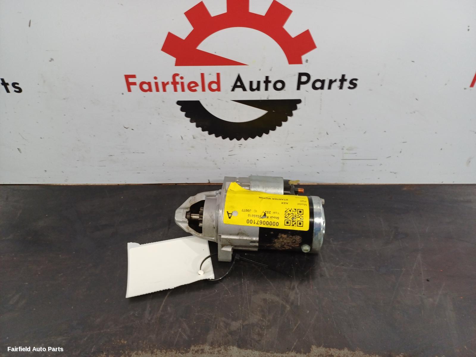 2021 Mitsubishi Asx Starter