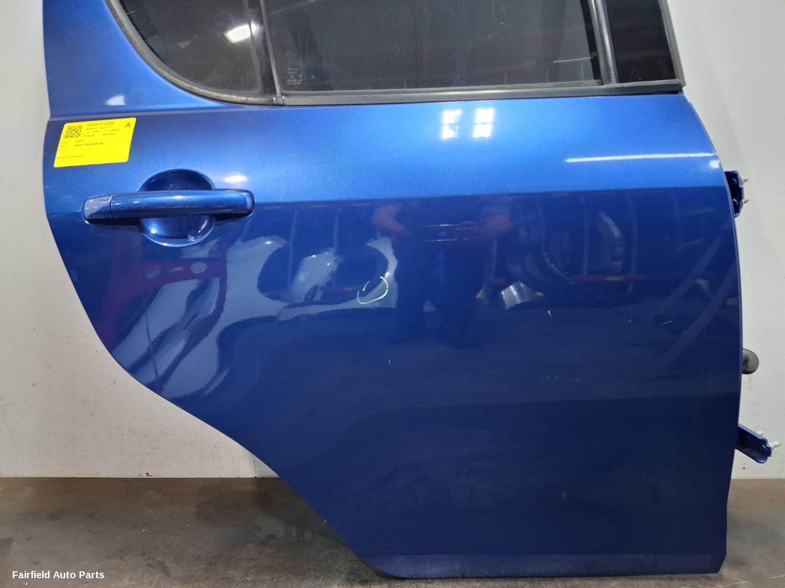 2010-2017 Suzuki Swift Right Rear Door Sliding