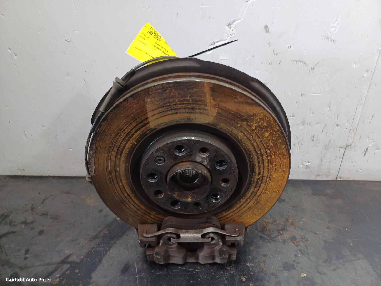 2011-2020 Alfa Romeo Giulietta Right Front Hub Assembly