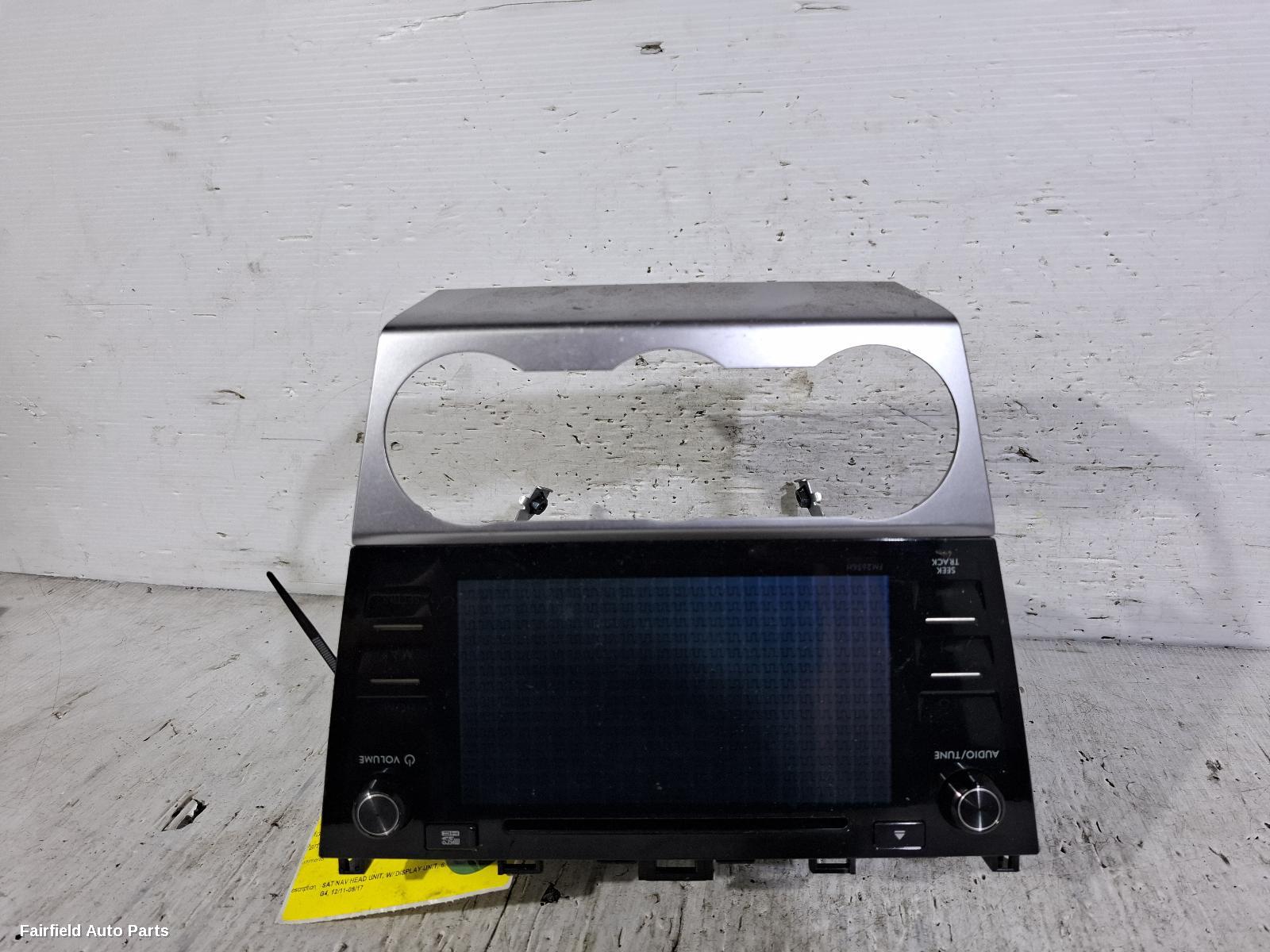 2011-2017 Subaru Impreza Radio Cd Dvd Sat Tv