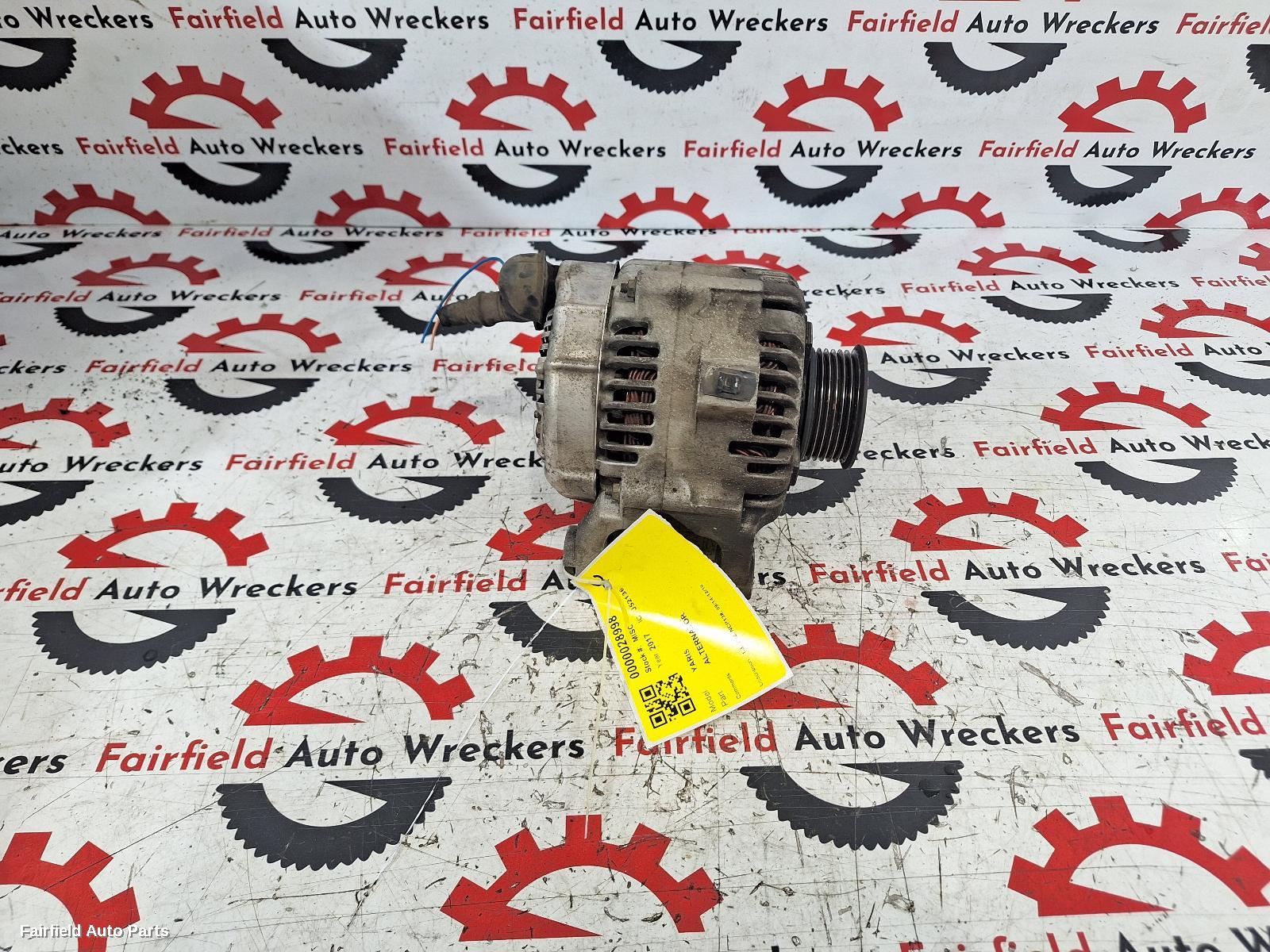 2014-2019 Toyota Yaris Alternator