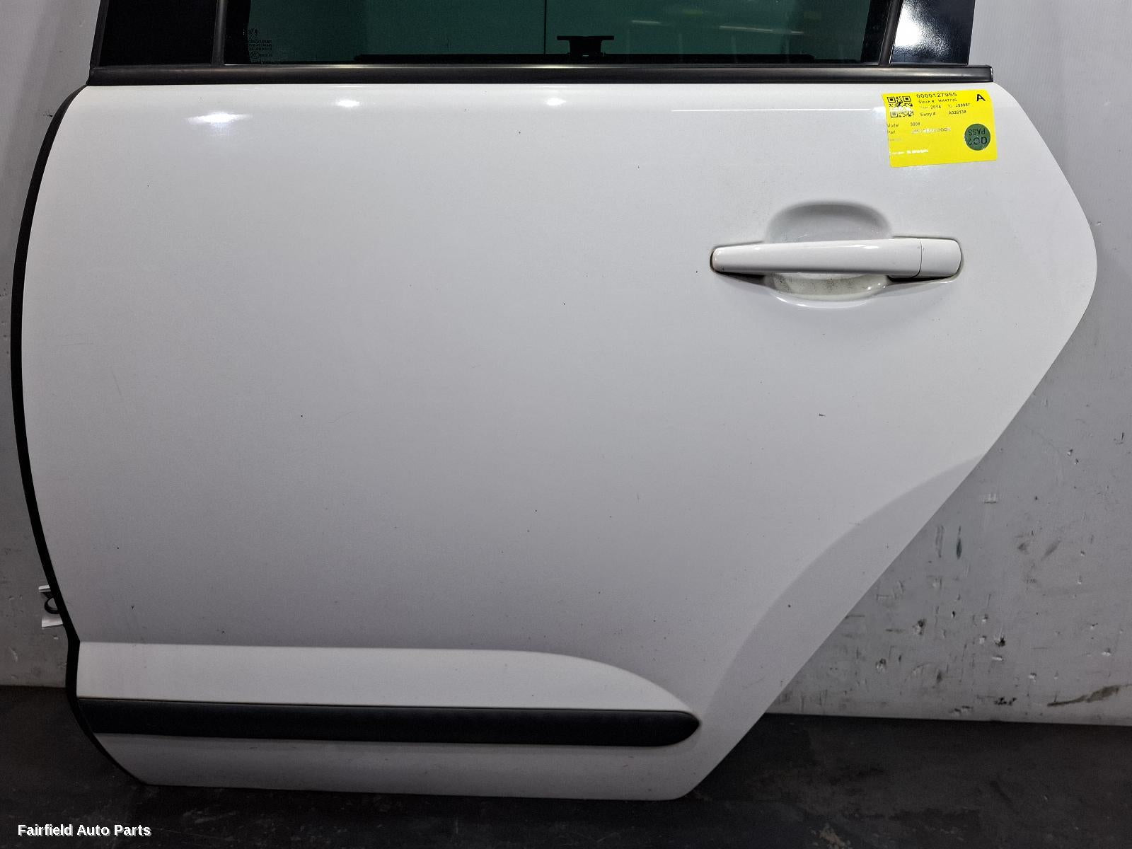 2010-2016 Peugeot 3008 Left Rear Door Sliding