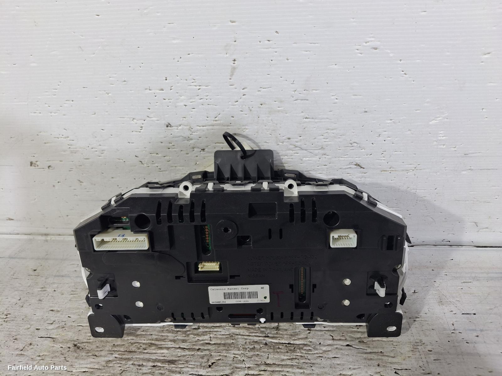 2020-2025 Nissan Navara Instrument Cluster