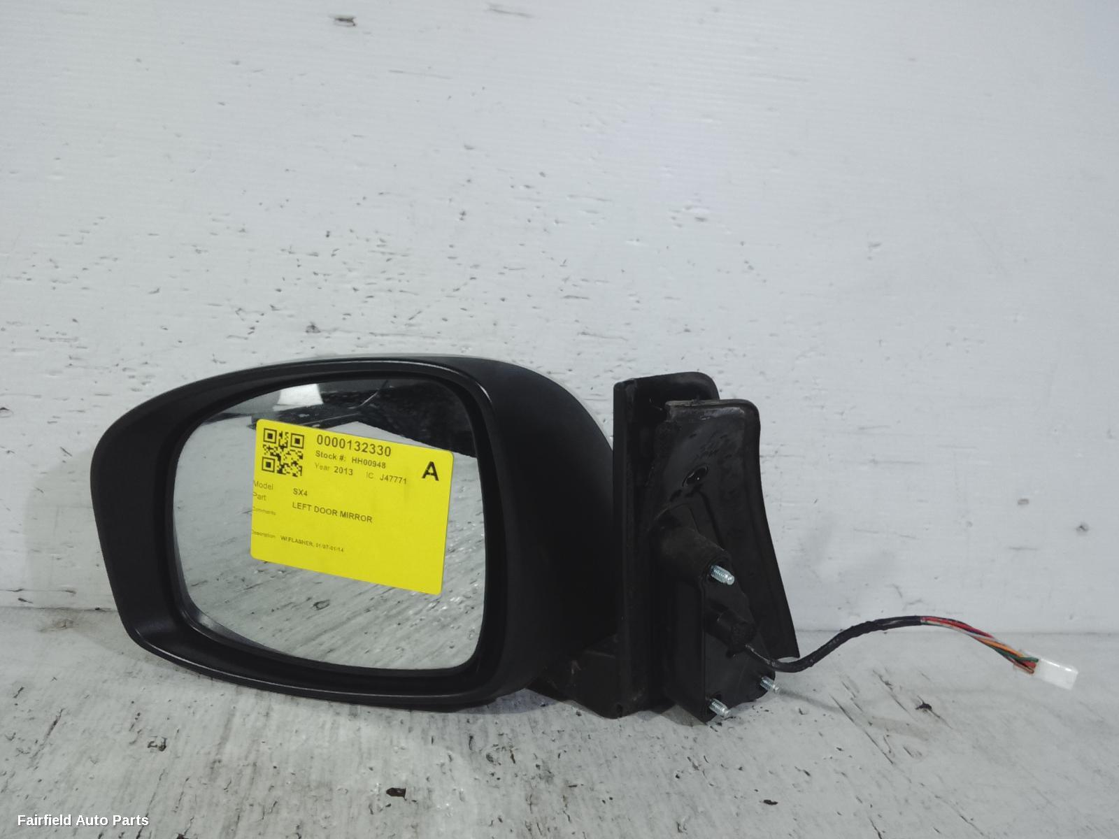 2007-2014 Suzuki Sx4 Left Door Mirror