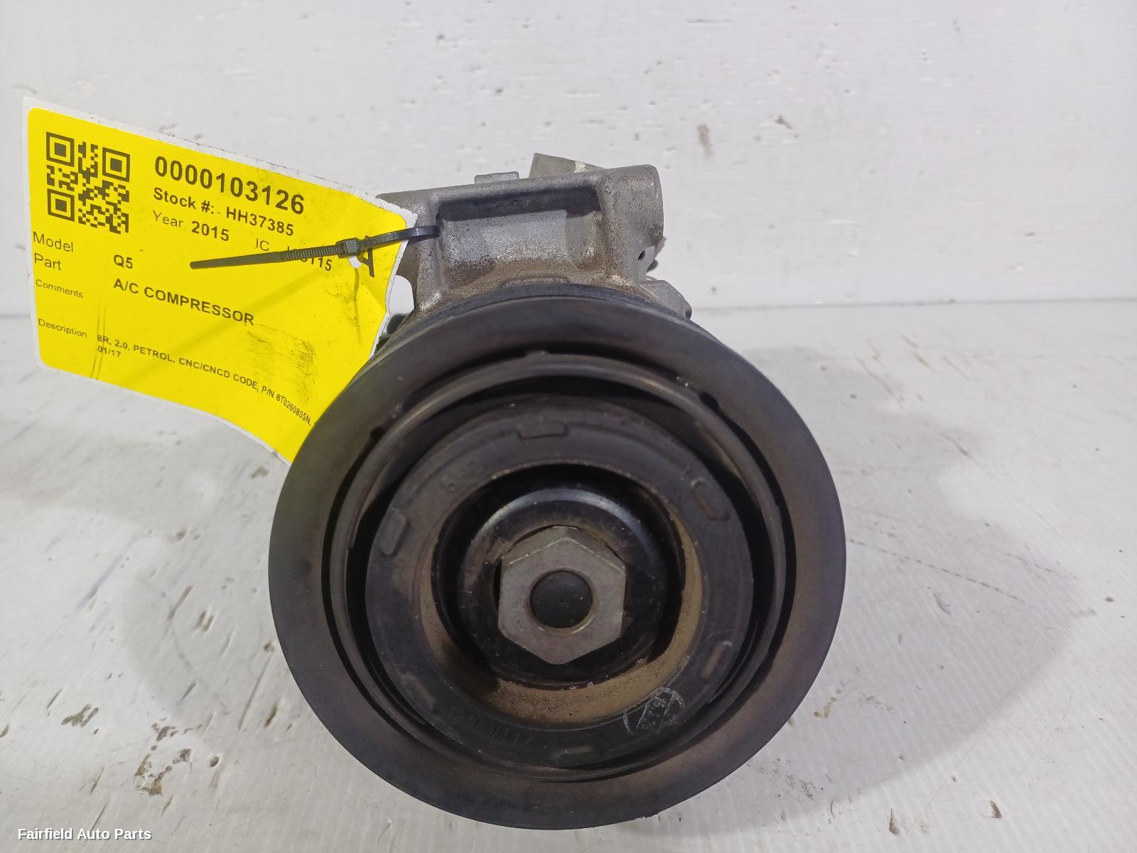 2012-2017 Audi Q5 A C Compressor
