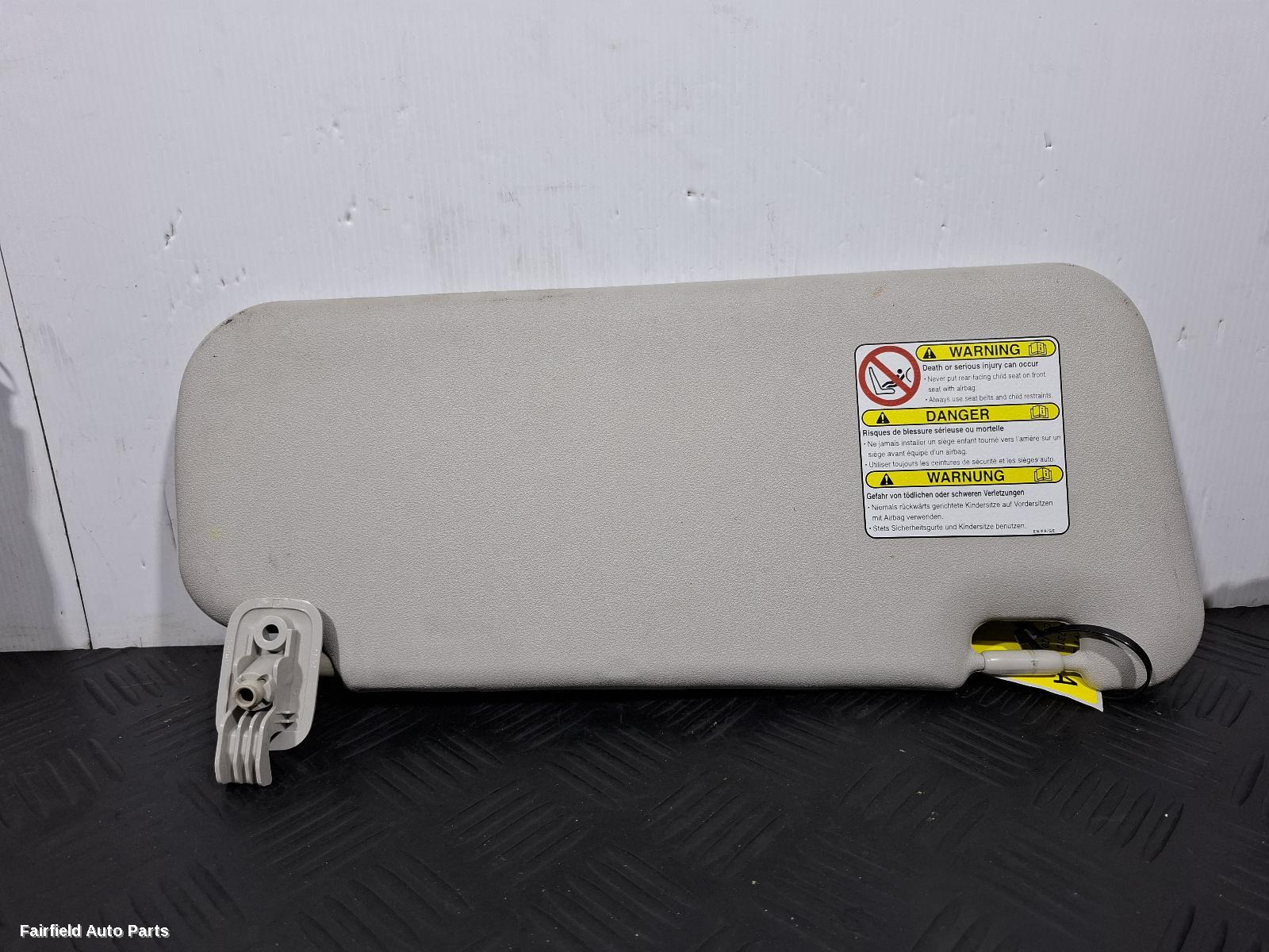 2009-2013 Mazda 3 Sunvisor