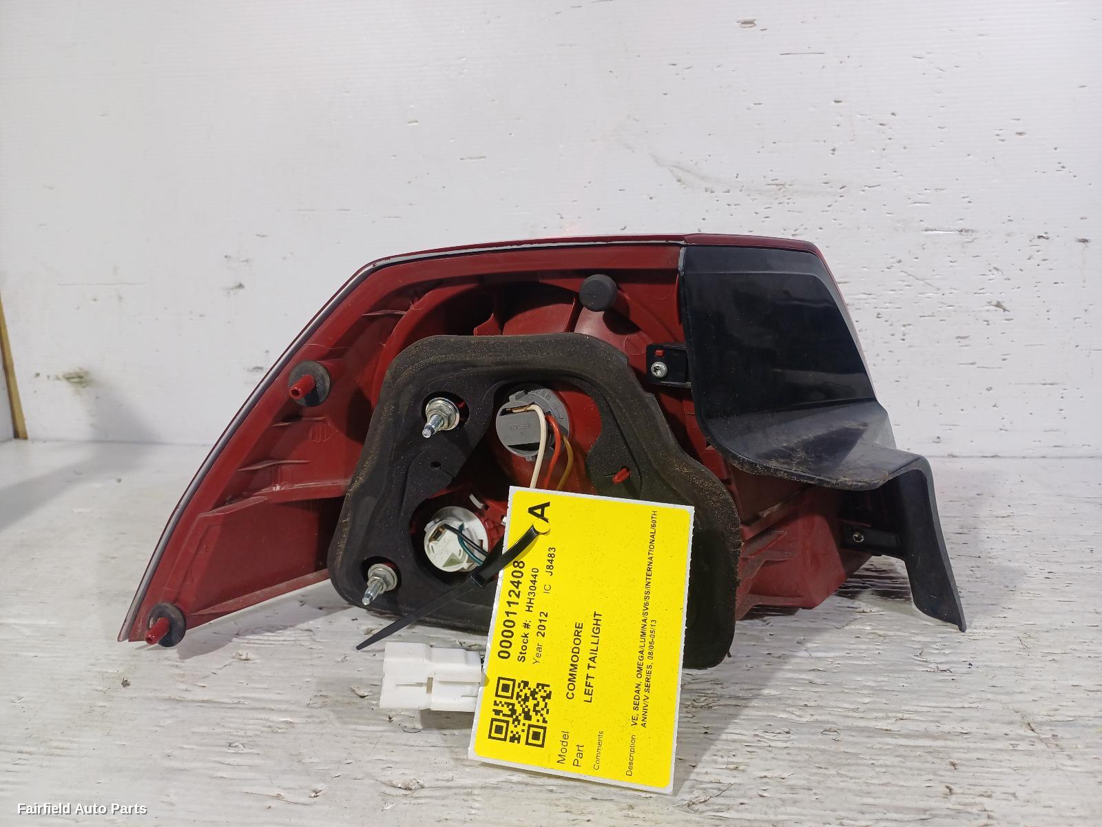2006-2013 Holden Commodore Left Taillight