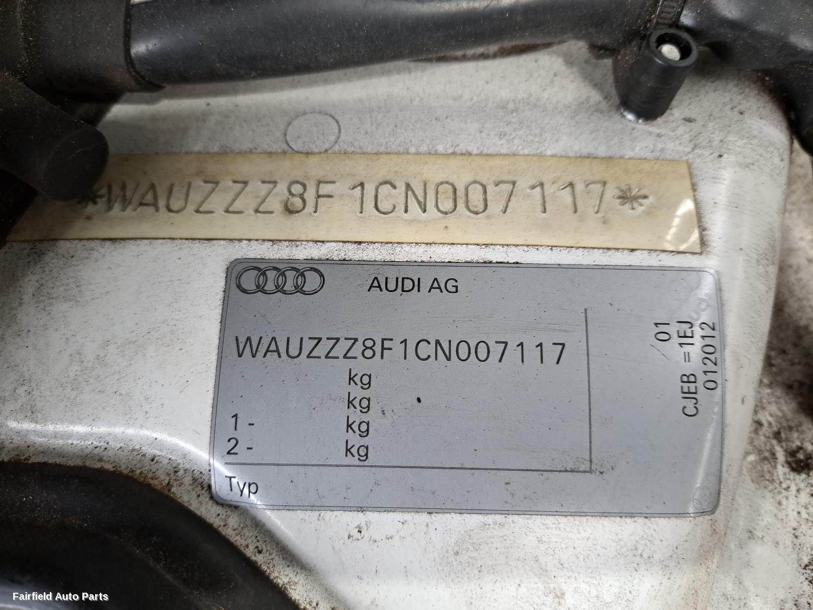 2012 Audi A5 Left Headlamp