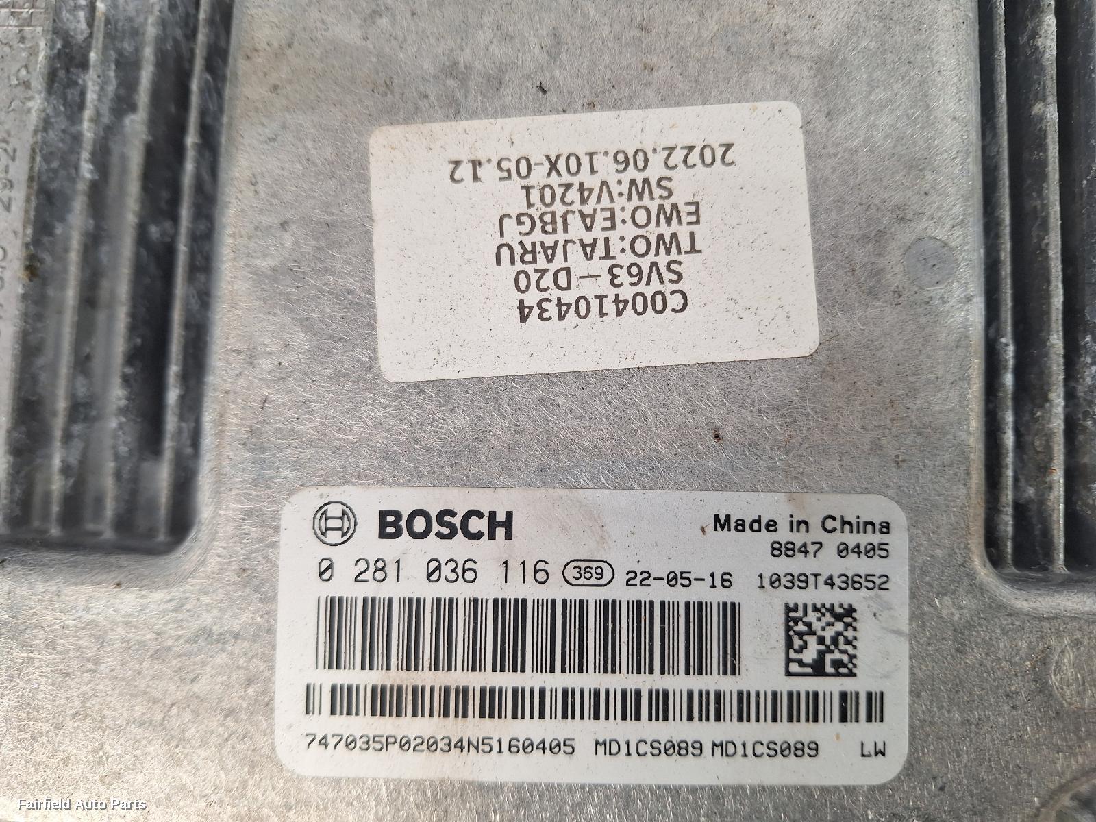 2020-2026 Ldv Deliver 9 Ecu