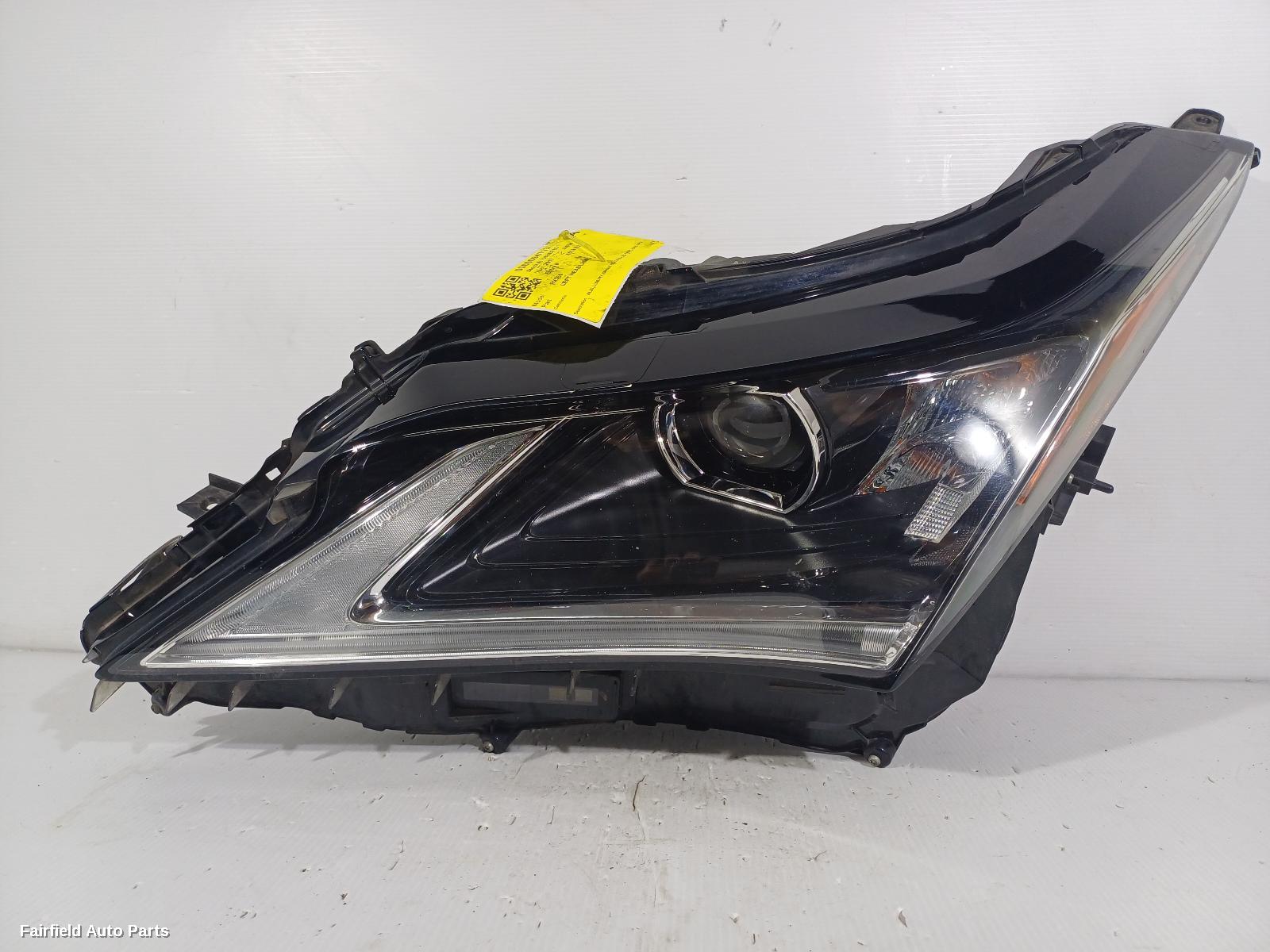 2015-2019 Lexus Rx Series Left Headlamp