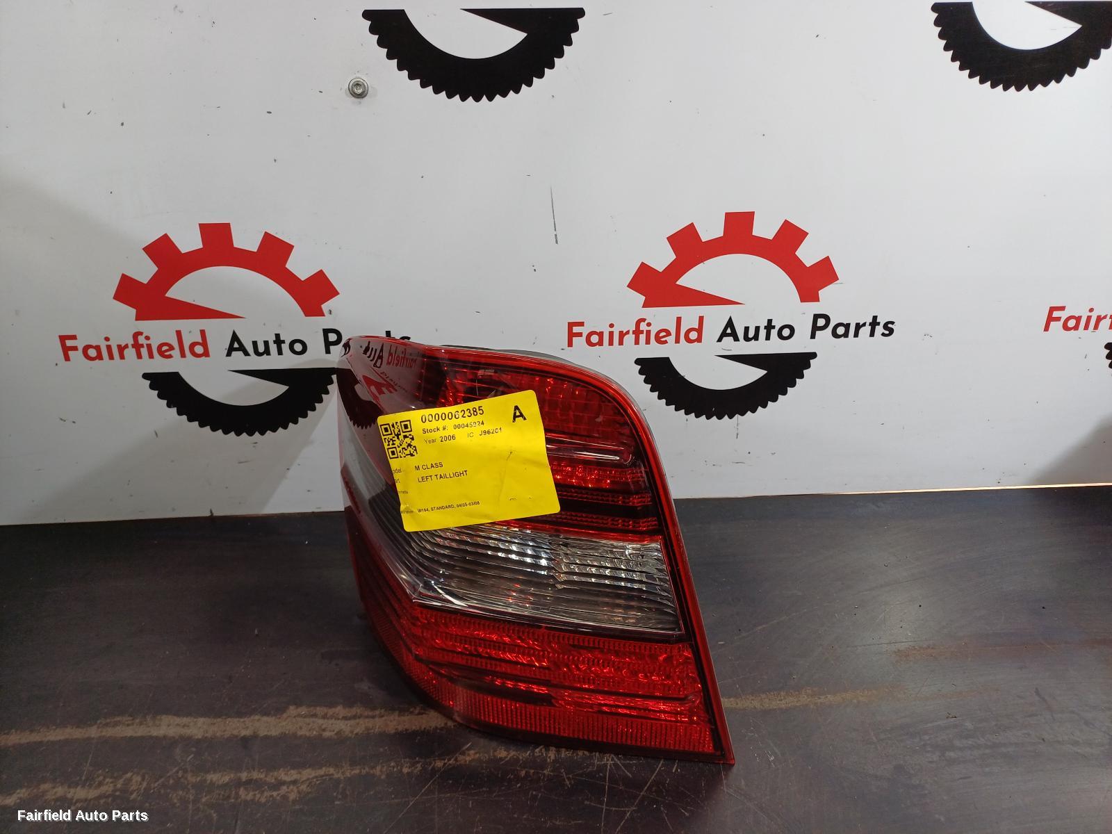 2005-2008 Mercedes M Class Left Taillight