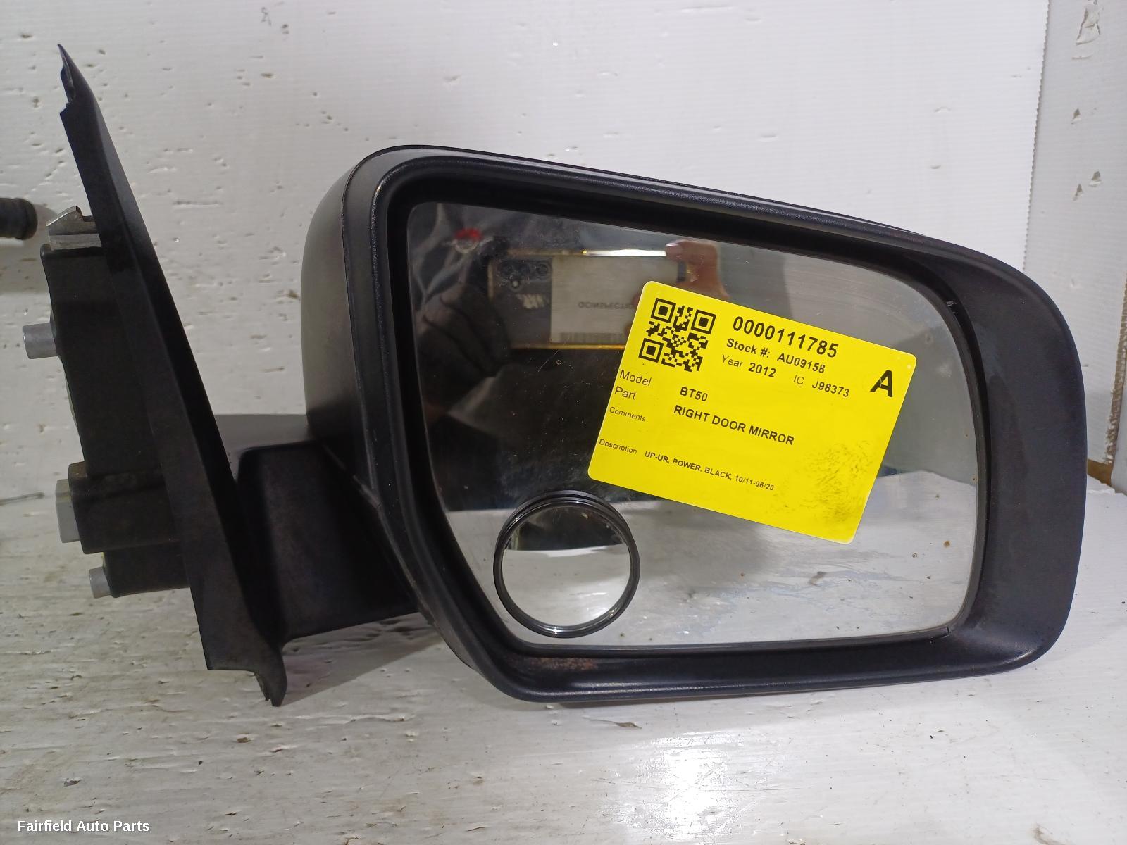 2011-2020 Mazda Bt50 Right Door Mirror
