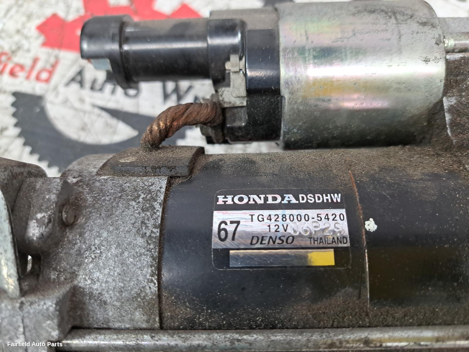 2012 Honda Accord Starter