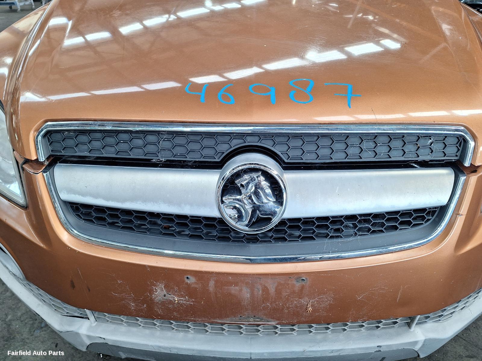 2007 Holden Captiva F Bar Reinforc Brack