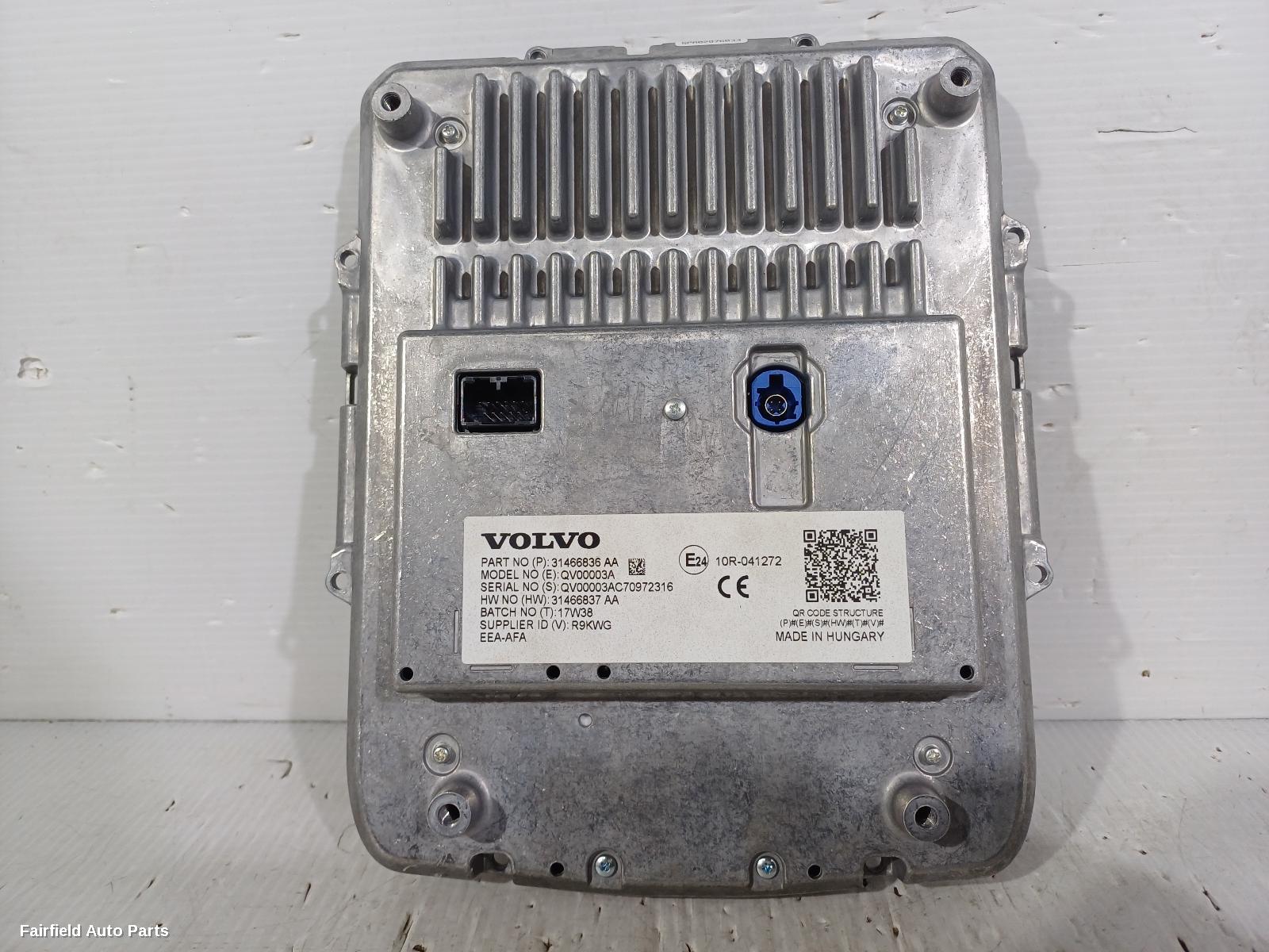 2015-2026 Volvo Xc90 Radio Cd Dvd Sat Tv