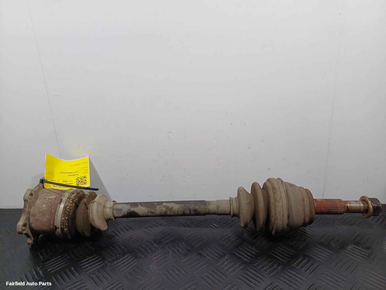 2002-2010 Nissan Elgrand Left Driveshaft