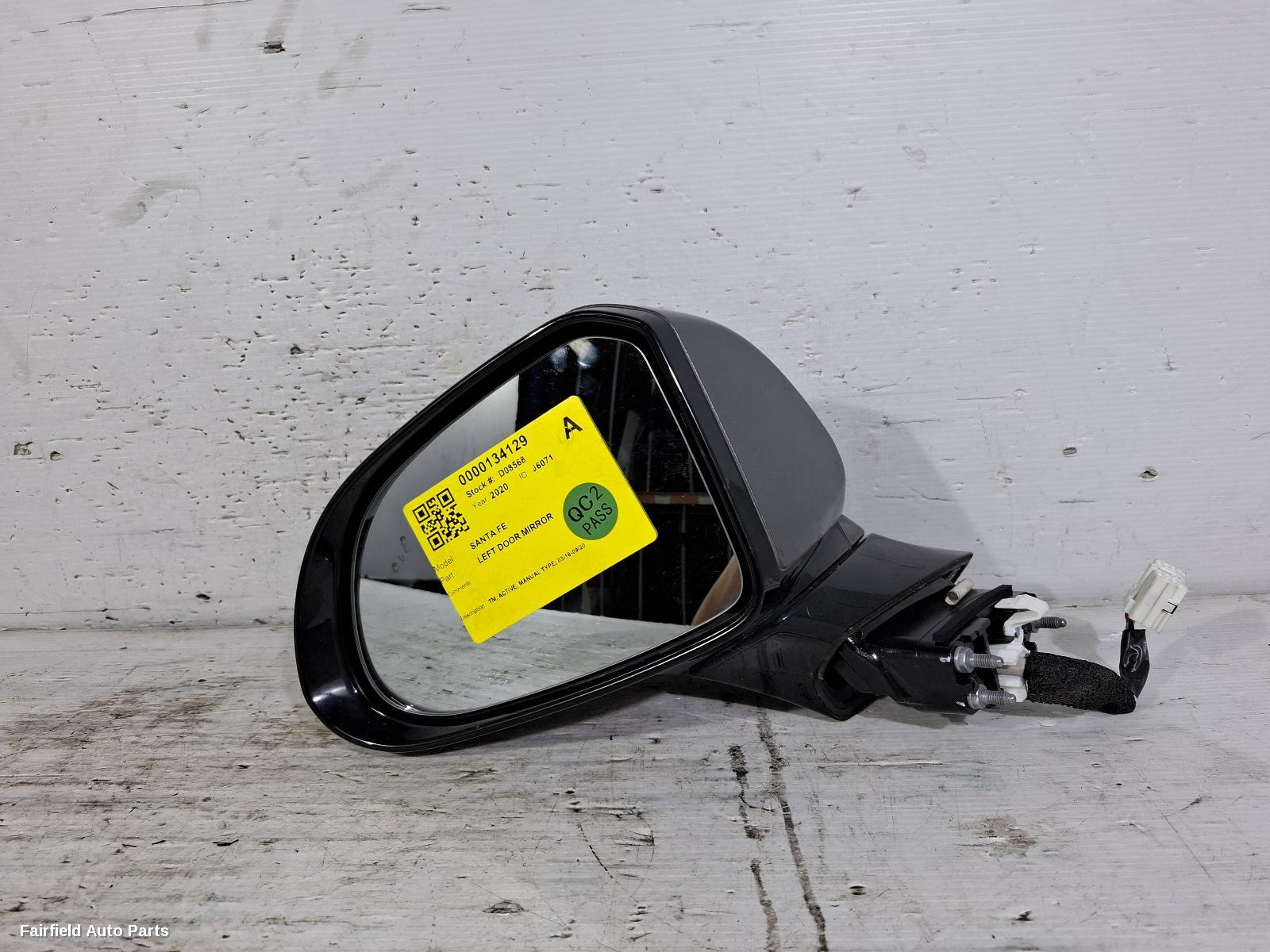 2018-2020 Hyundai Santa Fe Left Door Mirror