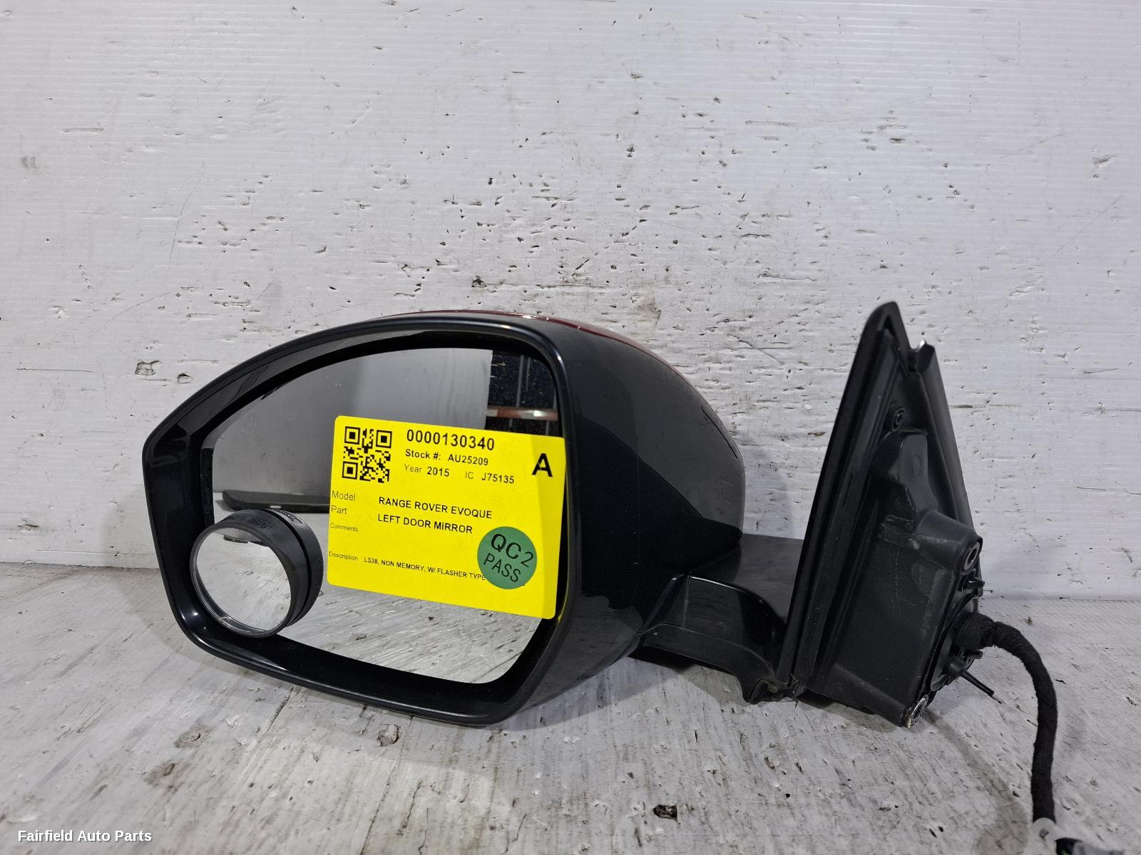 2014-2015 Land Rover Rangerover Evoque Left Door Mirror