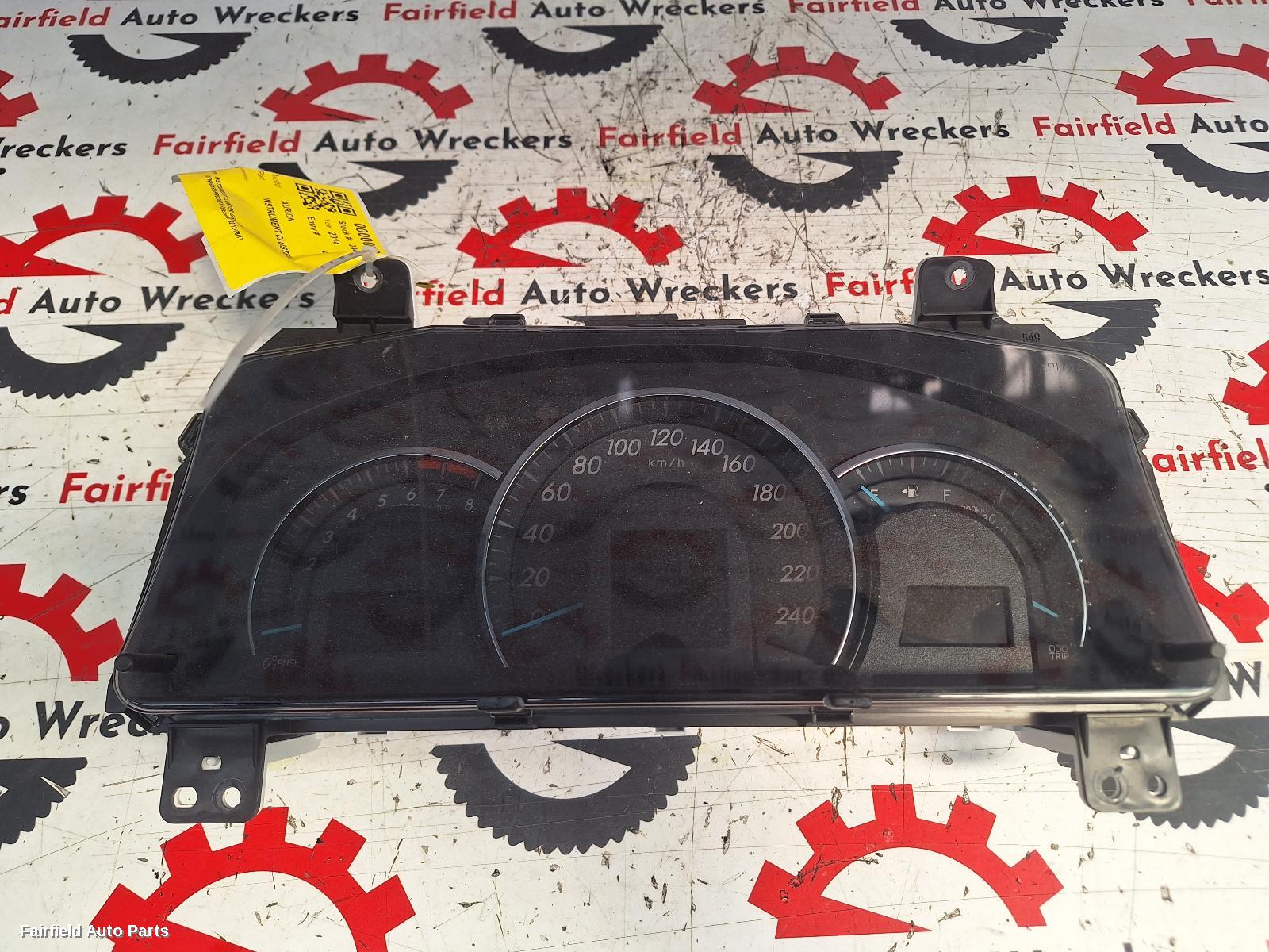 2012-2017 Toyota Aurion Instrument Cluster